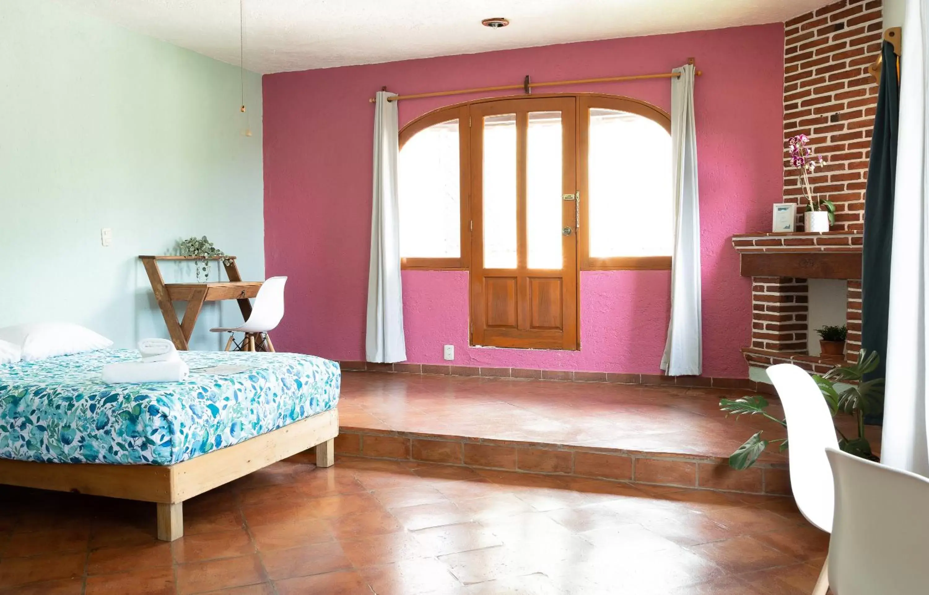 Standard Twin Room with Garden View in Colibrí Turquesa Standard Twin Room with Garden View in Colibrí Turquesa