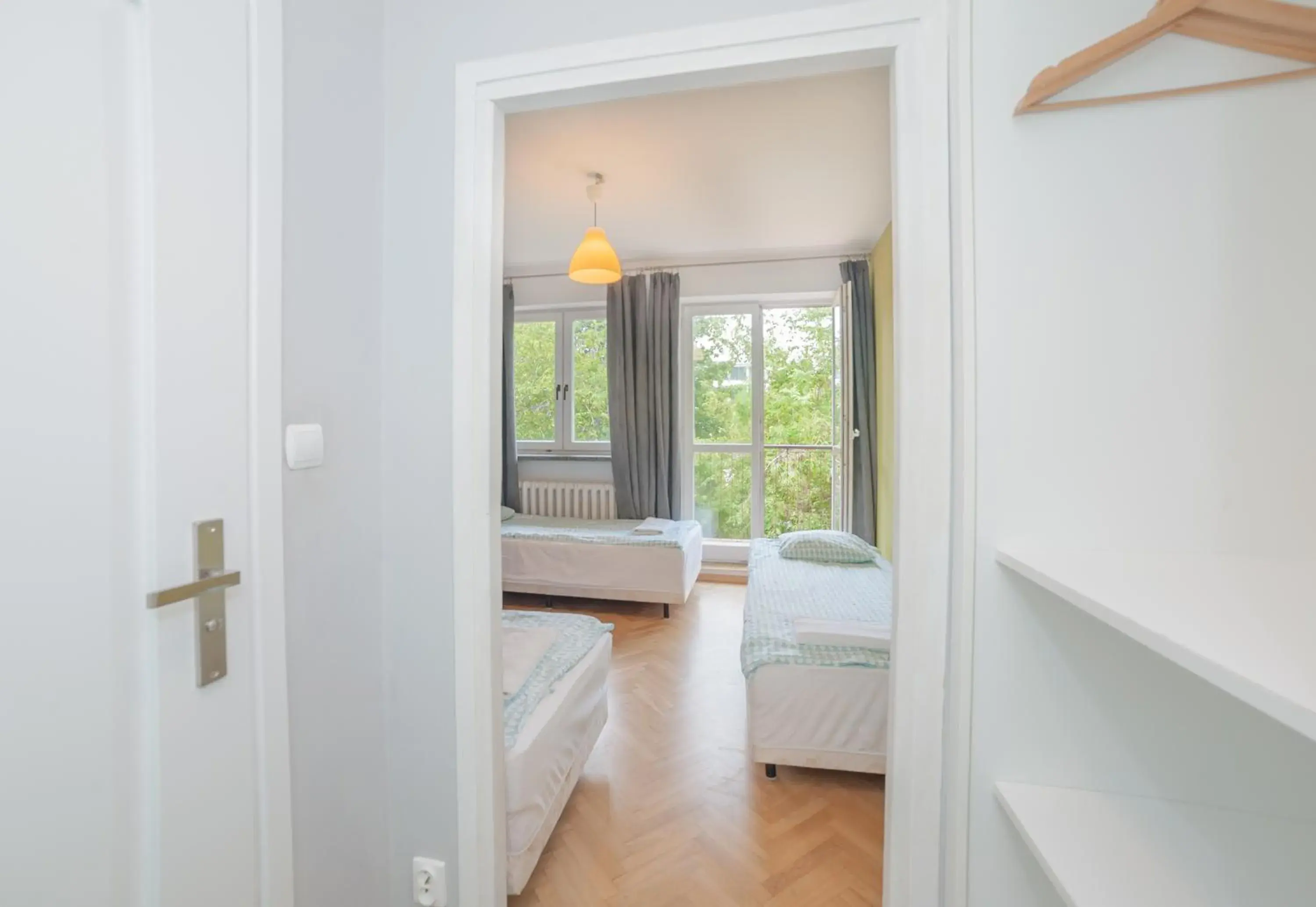 Triple Room with Garden View in Tatamka Hostel Triple Room with Garden View in Tatamka Hostel