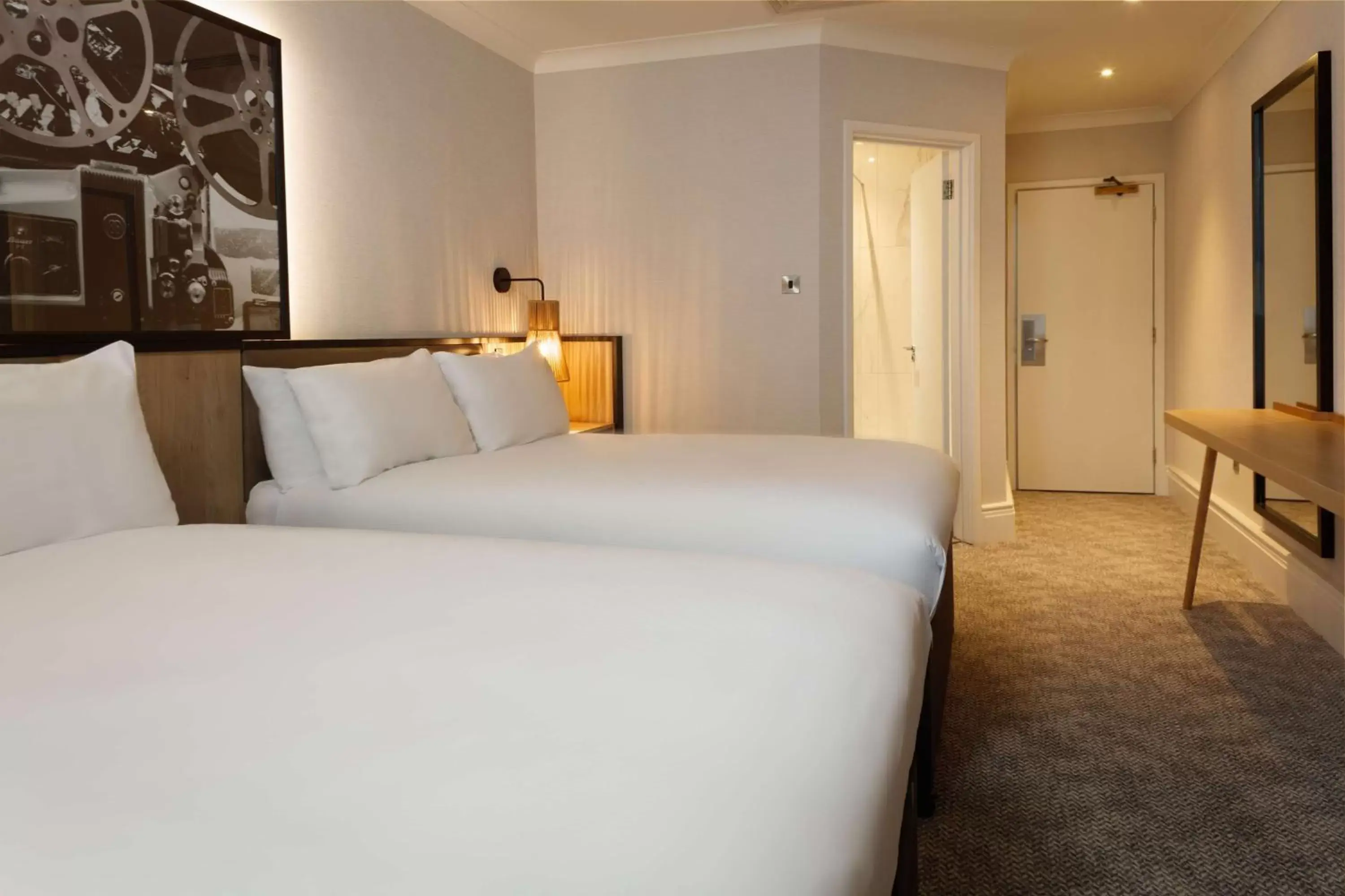 Double Room with Two Double Beds in DoubleTree by Hilton London Elstree Double Room with Two Double Beds in DoubleTree by Hilton London Elstree