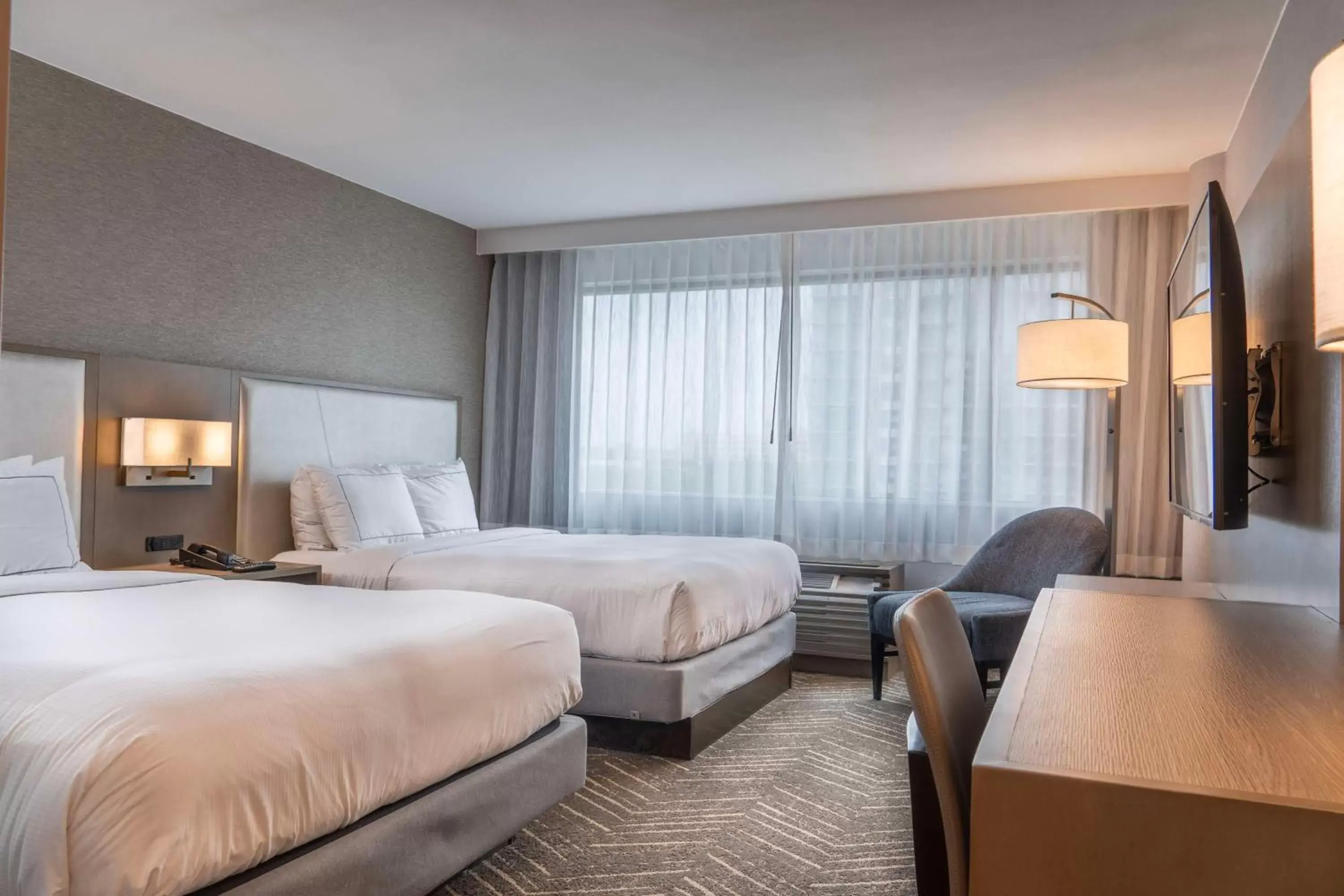 Queen Room with Two Queen Beds - Non-Smoking in DoubleTree by Hilton Orange County Airport Queen Room with Two Queen Beds - Non-Smoking in DoubleTree by Hilton Orange County Airport