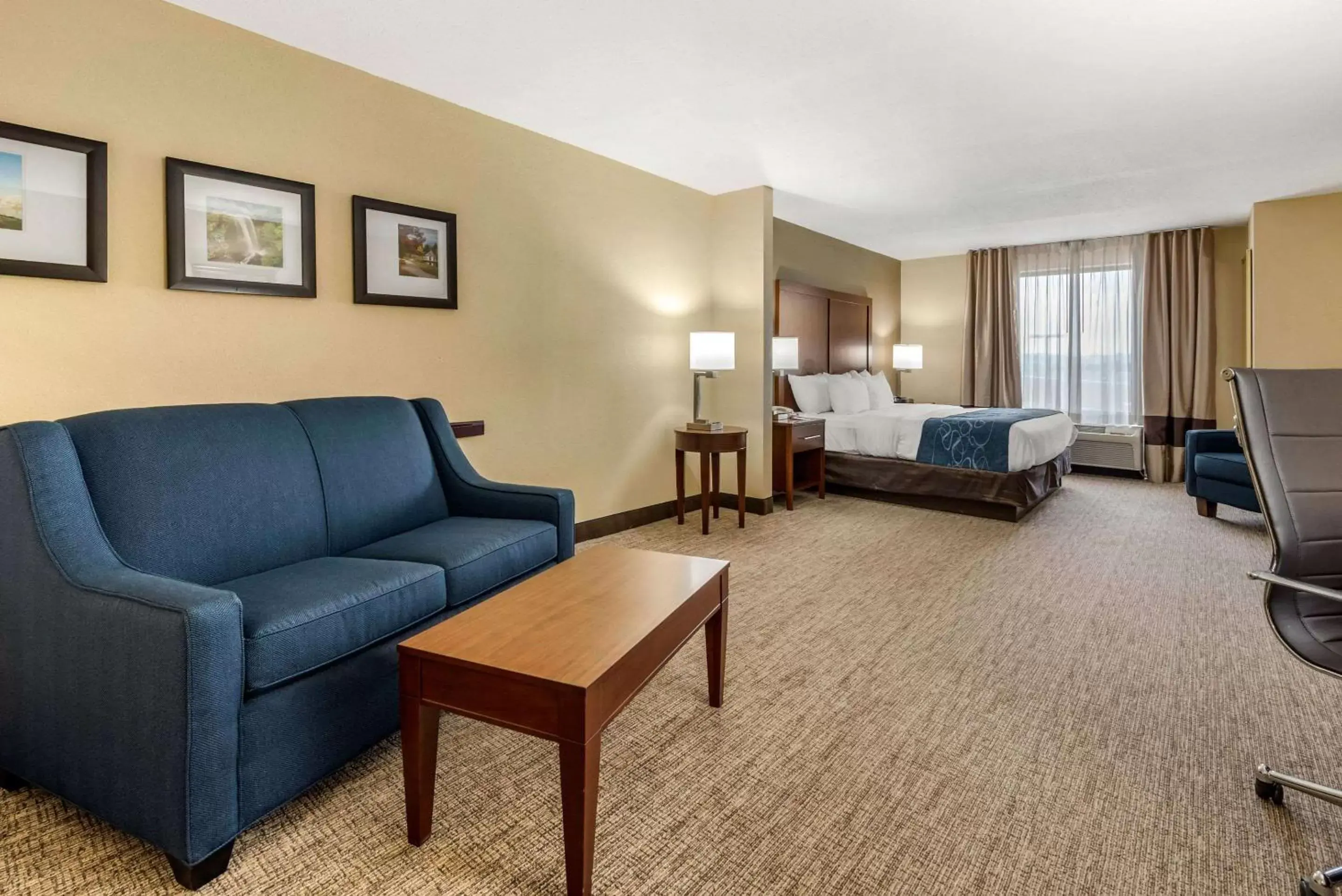King Suite - Accessible/Non-Smoking in Comfort Suites Dayton-Wright Patterson King Suite - Accessible/Non-Smoking in Comfort Suites Dayton-Wright Patterson