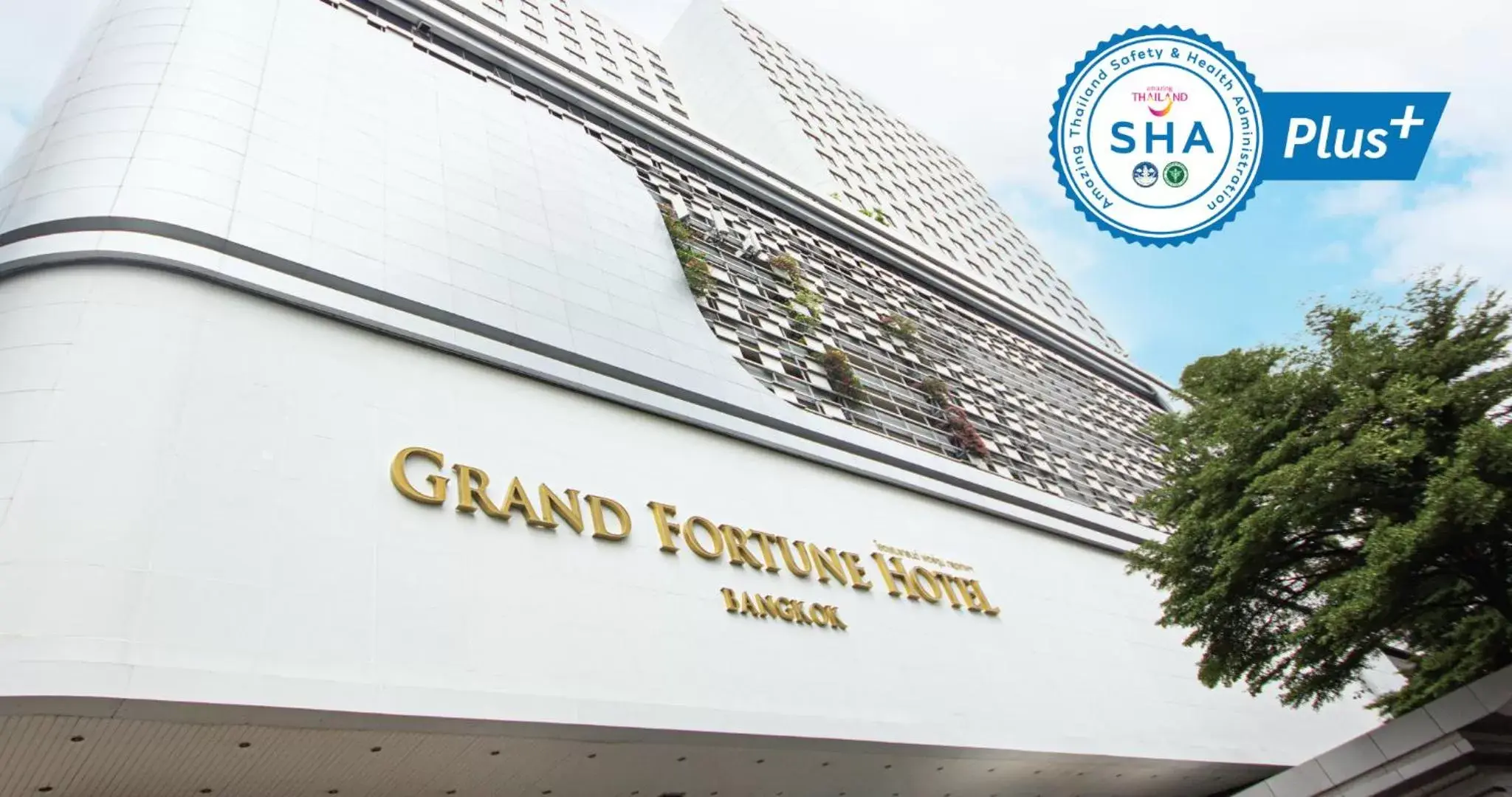 Property logo or sign, Property Logo/Sign in Grand Fortune Hotel Bangkok - SHA Extra Plus Property logo or sign, Property Logo/Sign in Grand Fortune Hotel Bangkok - SHA Extra Plus