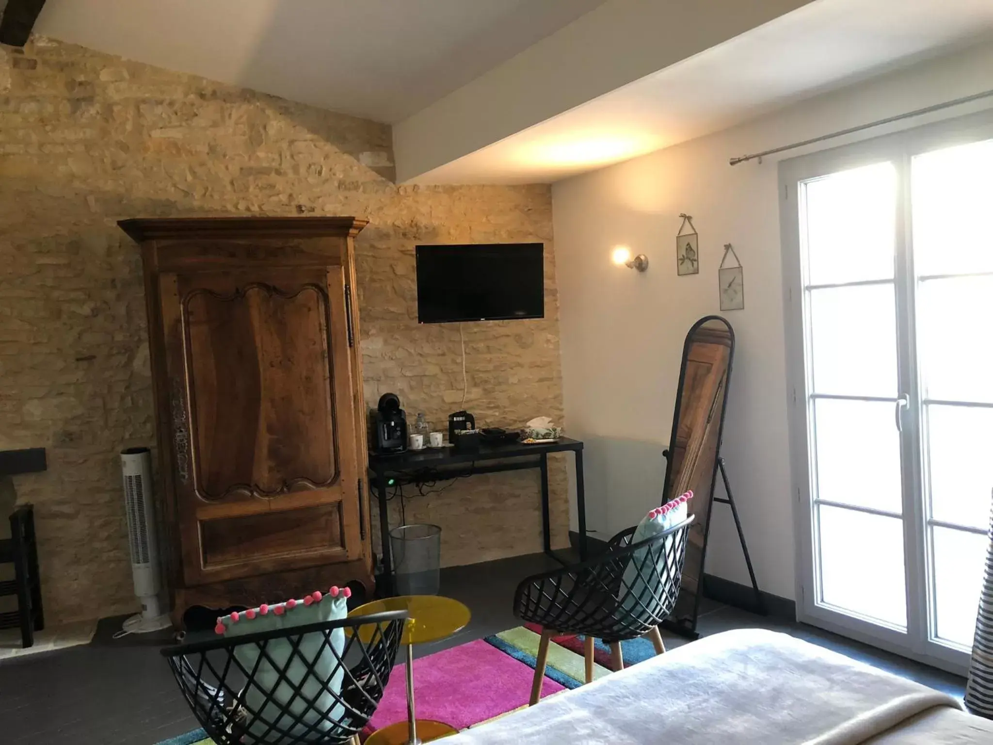 Double Room with Garden View in Les Halles Chambre D'hôtes Double Room with Garden View in Les Halles Chambre D'hôtes