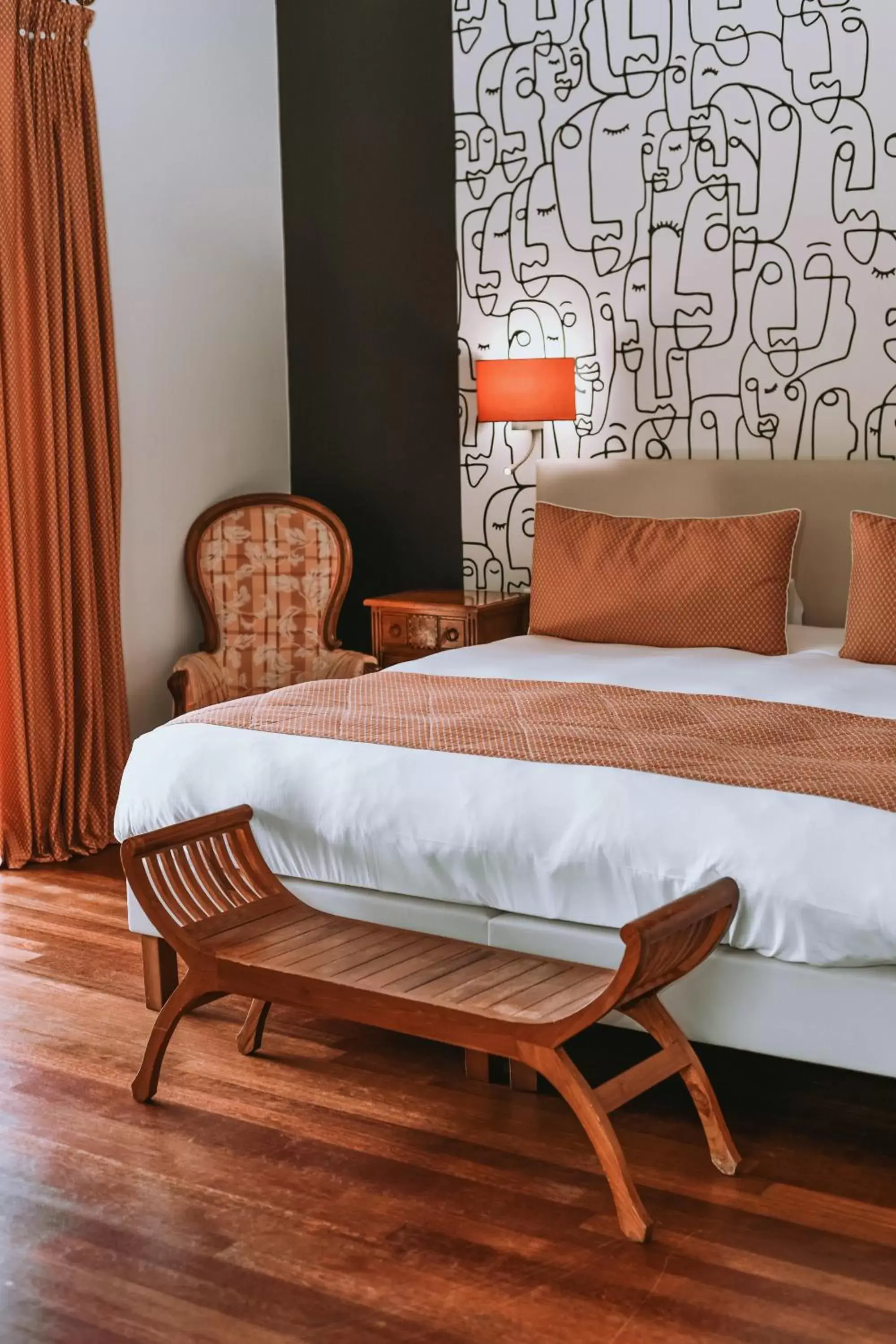 Luxe Double Room in Hôtel Les Frères Ibarboure Luxe Double Room in Hôtel Les Frères Ibarboure