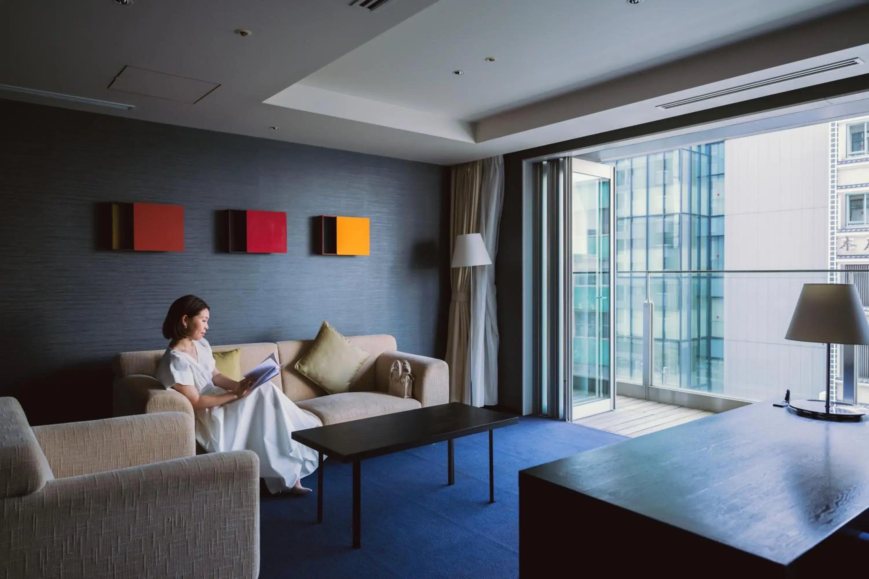 Double Suite with Balcony - Non-Smoking in The Gate Hotel Kaminarimon by Hulic Double Suite with Balcony - Non-Smoking in The Gate Hotel Kaminarimon by Hulic