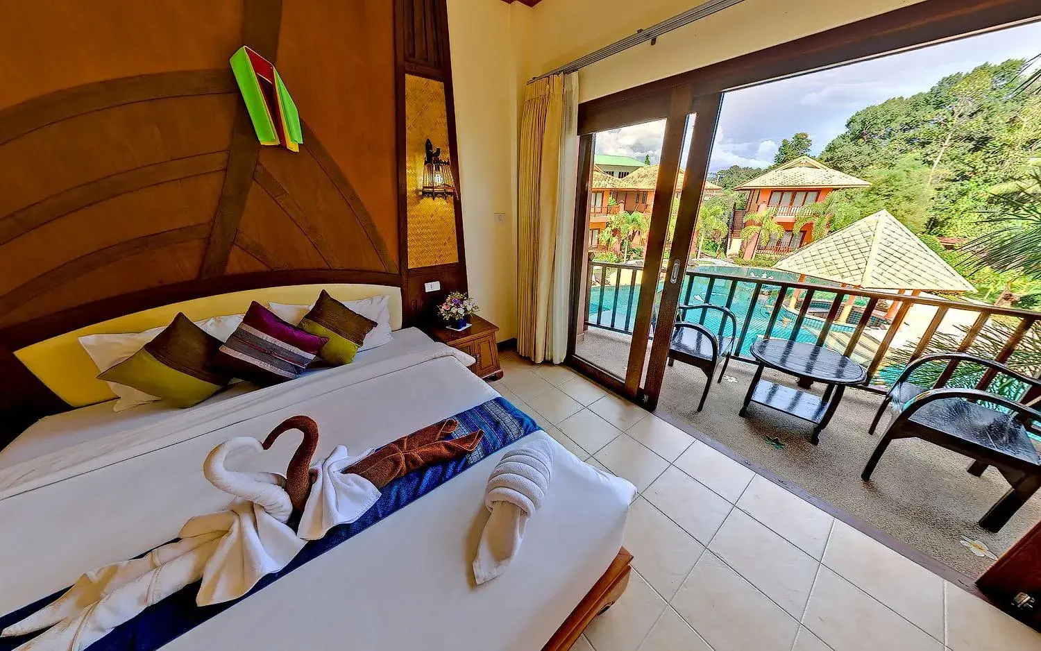 Deluxe Double or Twin Room with Pool View in Andamanee Boutique Resort Aonang Krabi - Free Beach Shuttle Deluxe Double or Twin Room with Pool View in Andamanee Boutique Resort Aonang Krabi - Free Beach Shuttle
