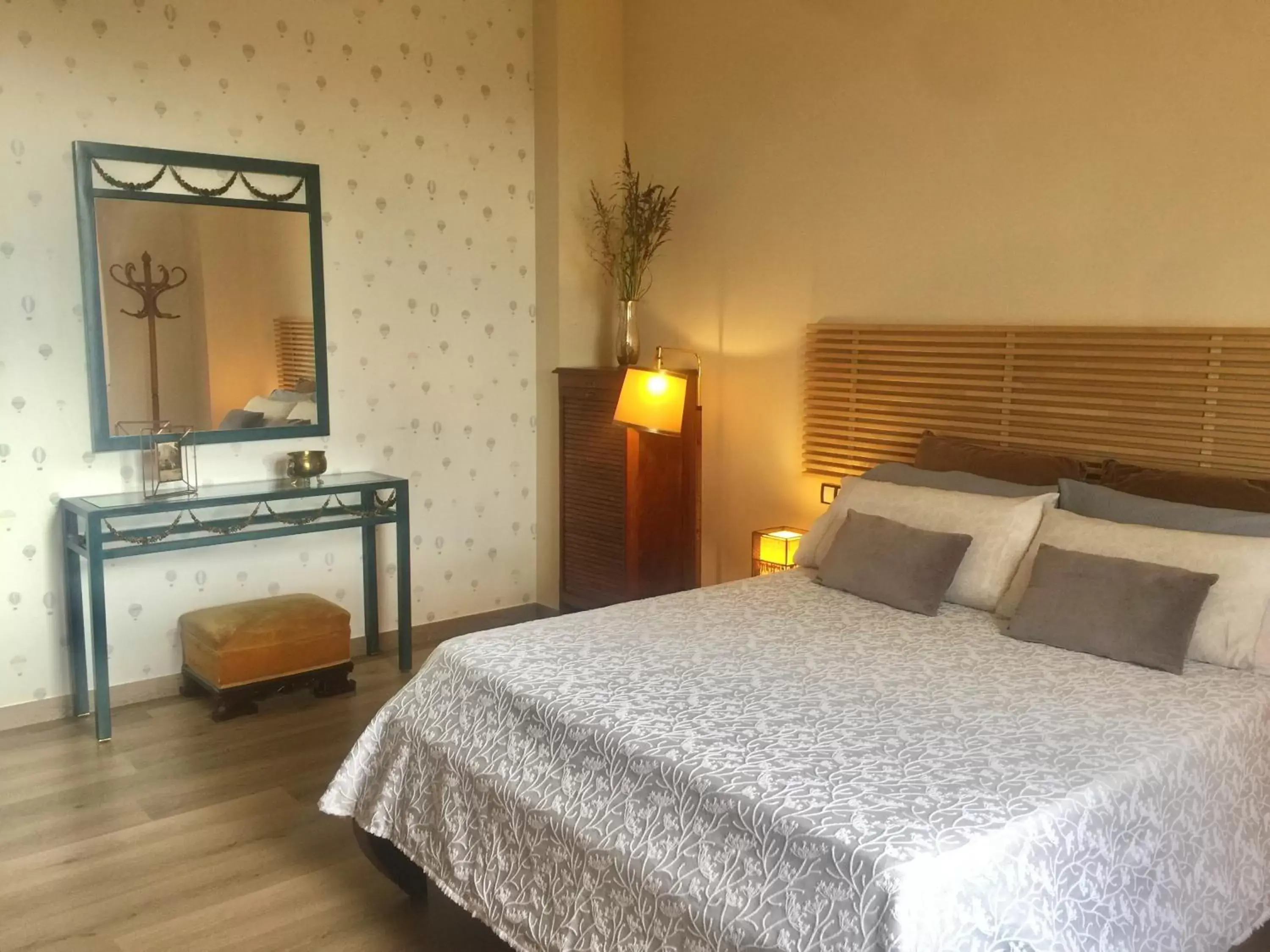 Double or Twin Room with Garden View in Finca Almenara de Copau Double or Twin Room with Garden View in Finca Almenara de Copau