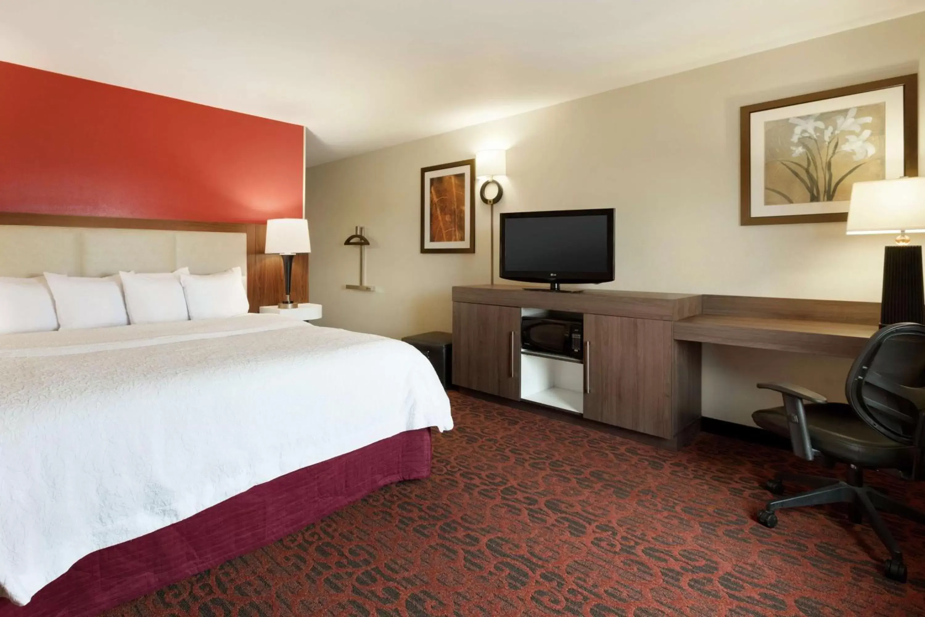 King Room with Accessible Tub - Mobility and Hearing Access/Non-Smoking in Hampton Inn Wichita Falls-Sikes Senter Mall King Room with Accessible Tub - Mobility and Hearing Access/Non-Smoking in Hampton Inn Wichita Falls-Sikes Senter Mall