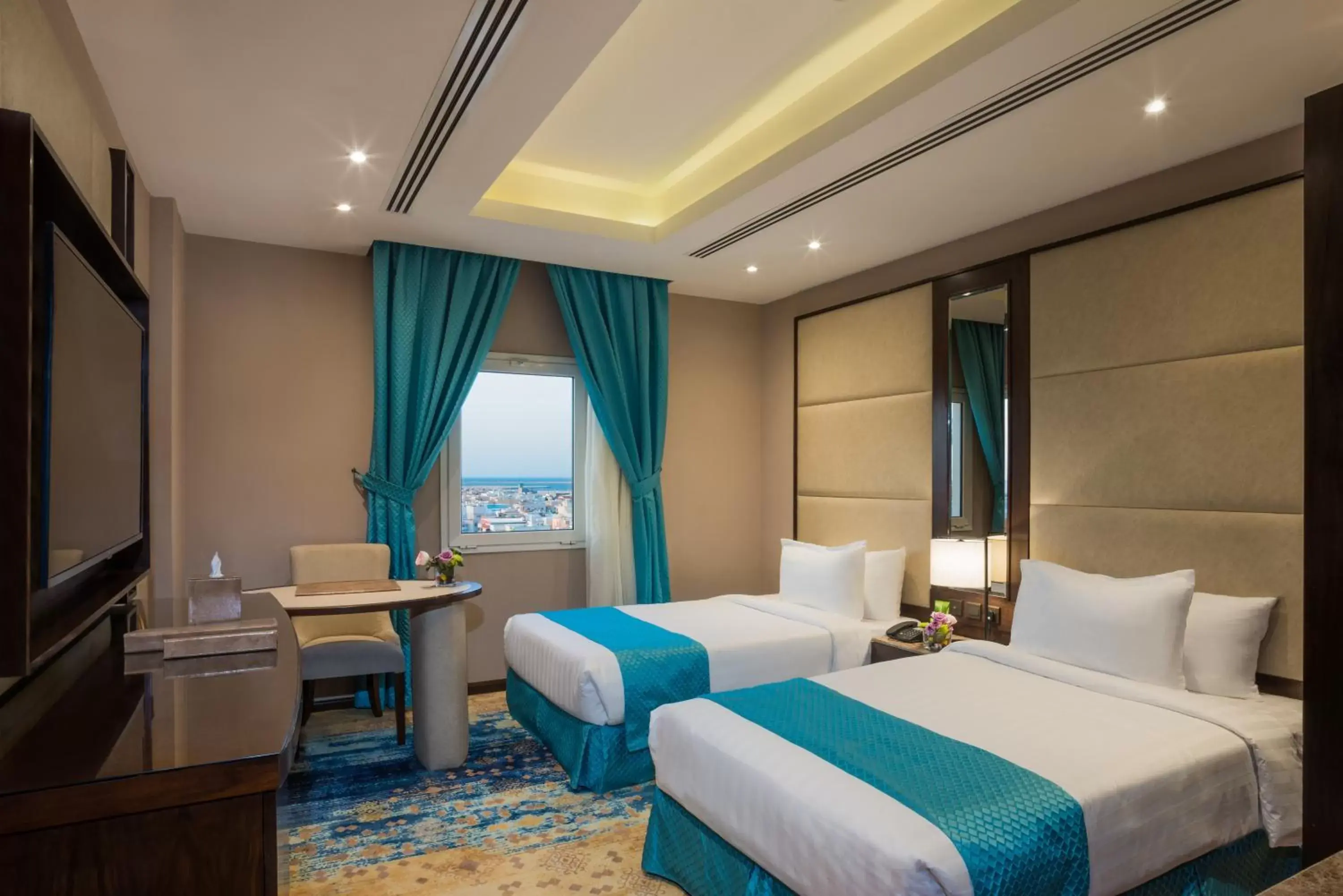 Junior Suite Twin in Naviti Warwick Dammam Junior Suite Twin in Naviti Warwick Dammam