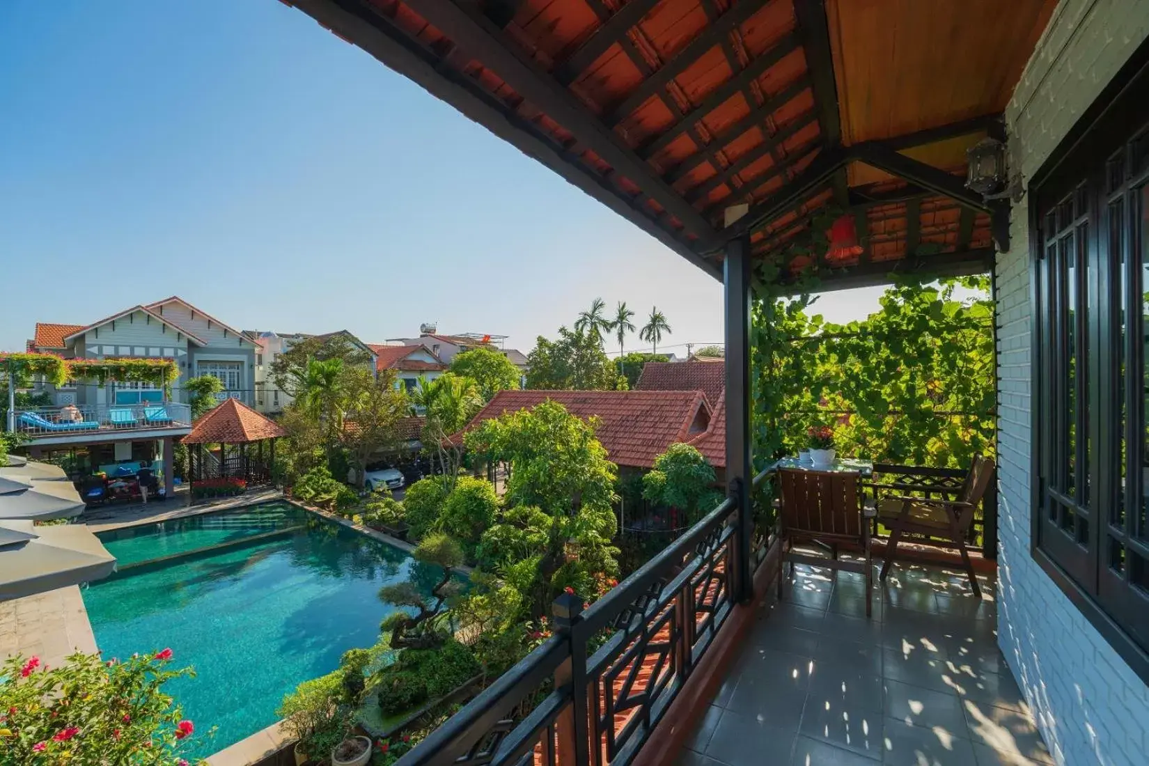 Double Room with Pool View in Betel Garden Villa Double Room with Pool View in Betel Garden Villa