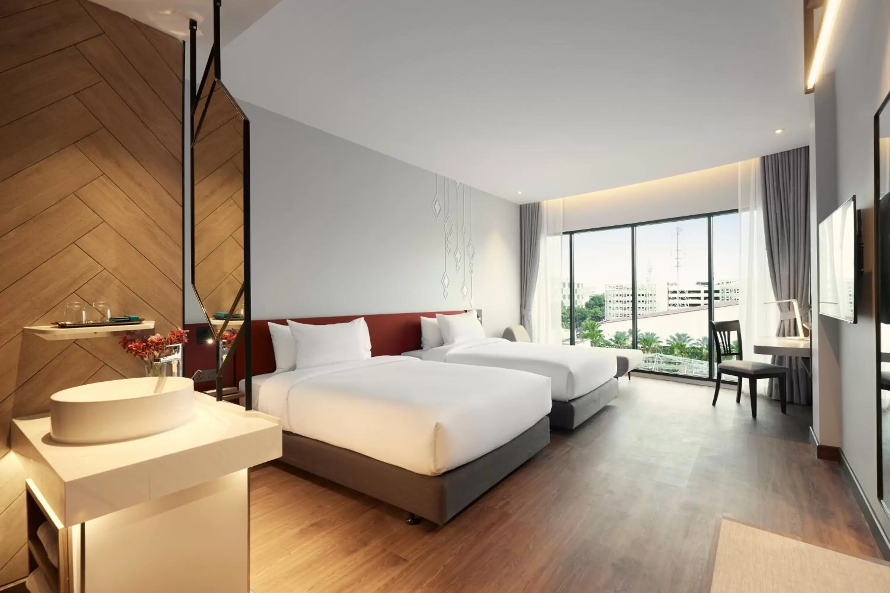 Twin Room in Centara Life Hotel Bangkok Phra Nakhon Twin Room in Centara Life Hotel Bangkok Phra Nakhon