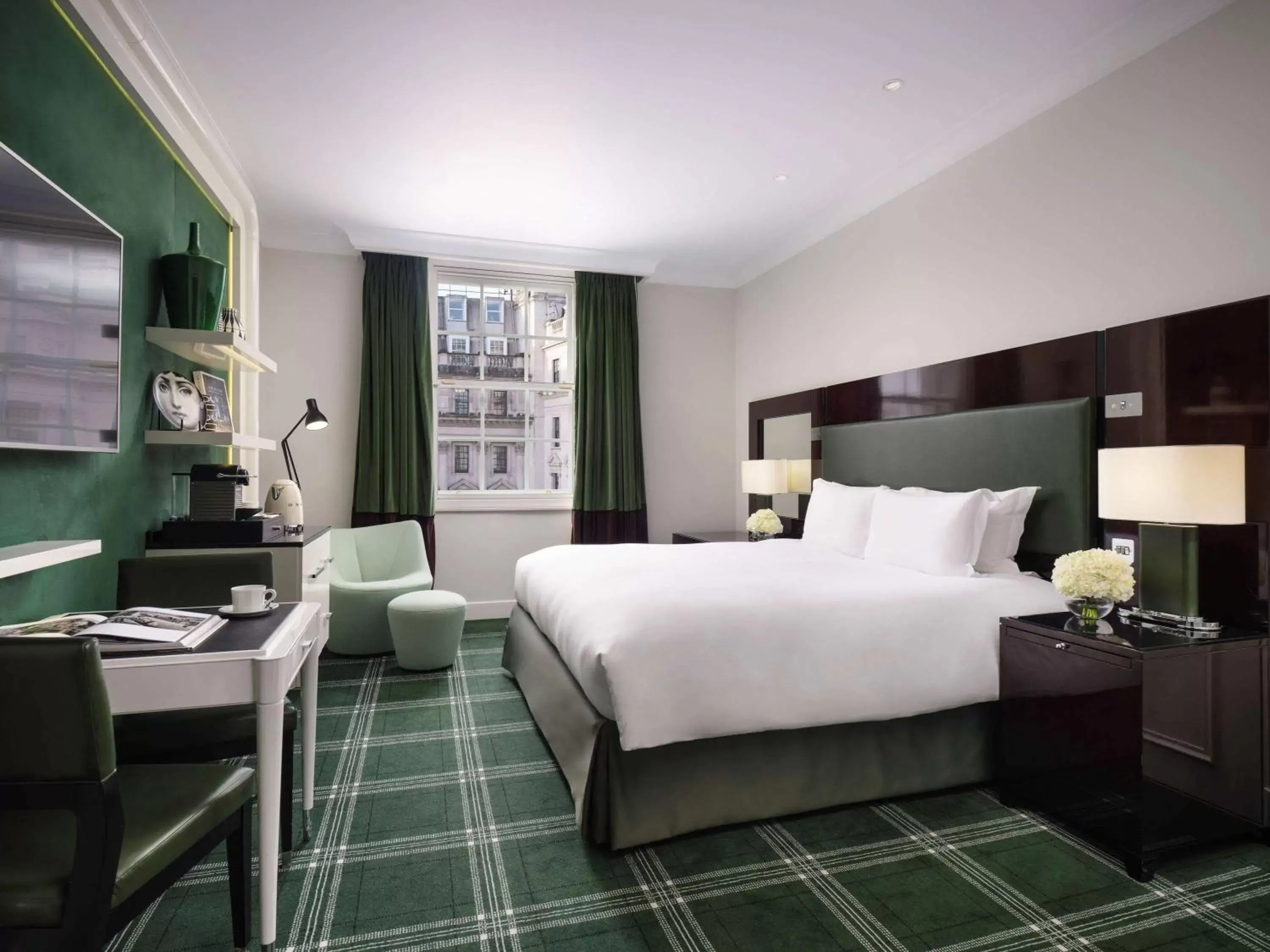 Premium Luxury King Room with Waterloo Place or Pall Mall View in Sofitel London St James Premium Luxury King Room with Waterloo Place or Pall Mall View in Sofitel London St James