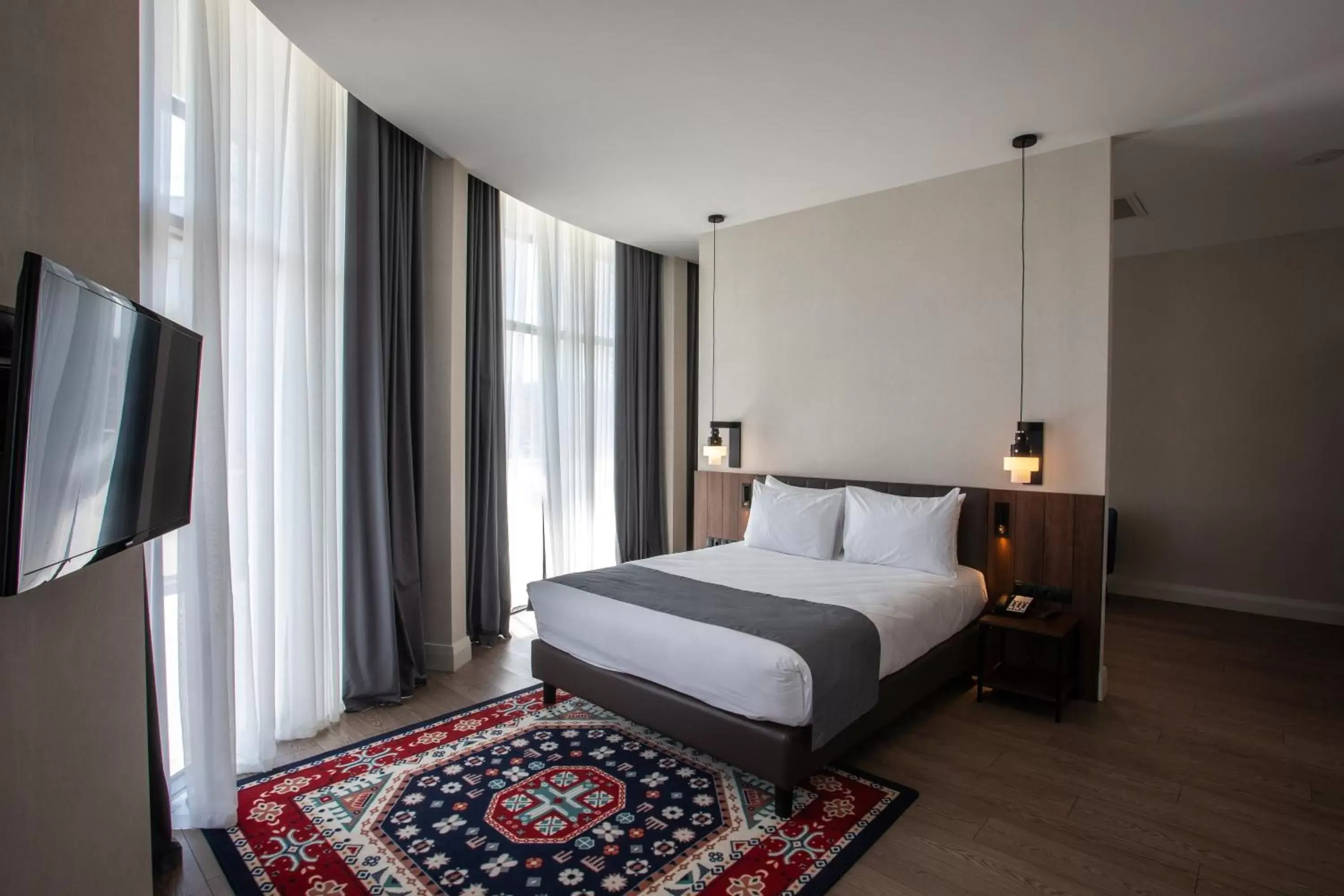 Queen Suite with Terrace and Mountain View in Holiday Inn Telavi by IHG Queen Suite with Terrace and Mountain View in Holiday Inn Telavi by IHG