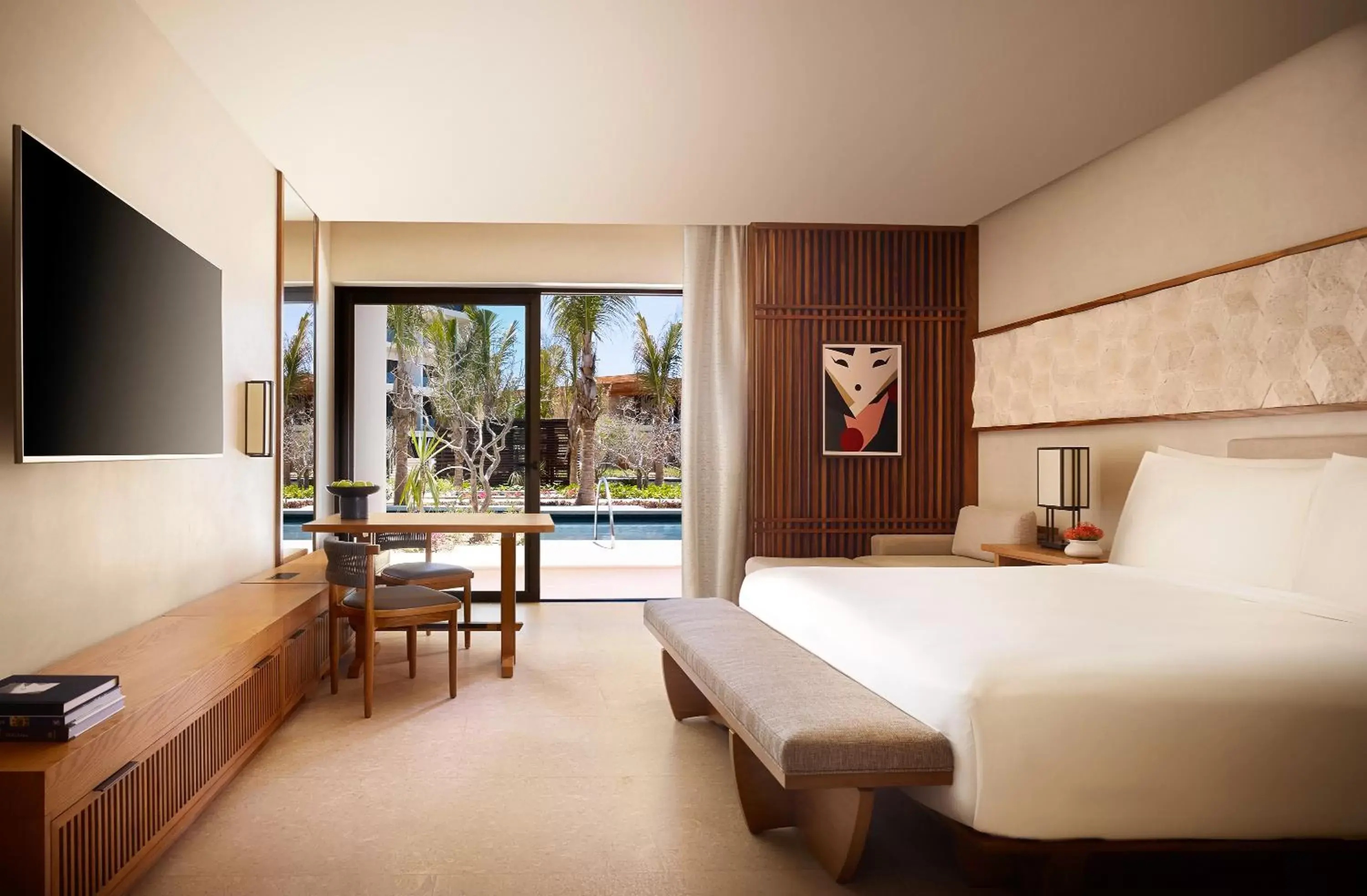 Deluxe King Swim-Up in Nobu Hotel Los Cabos Deluxe King Swim-Up in Nobu Hotel Los Cabos