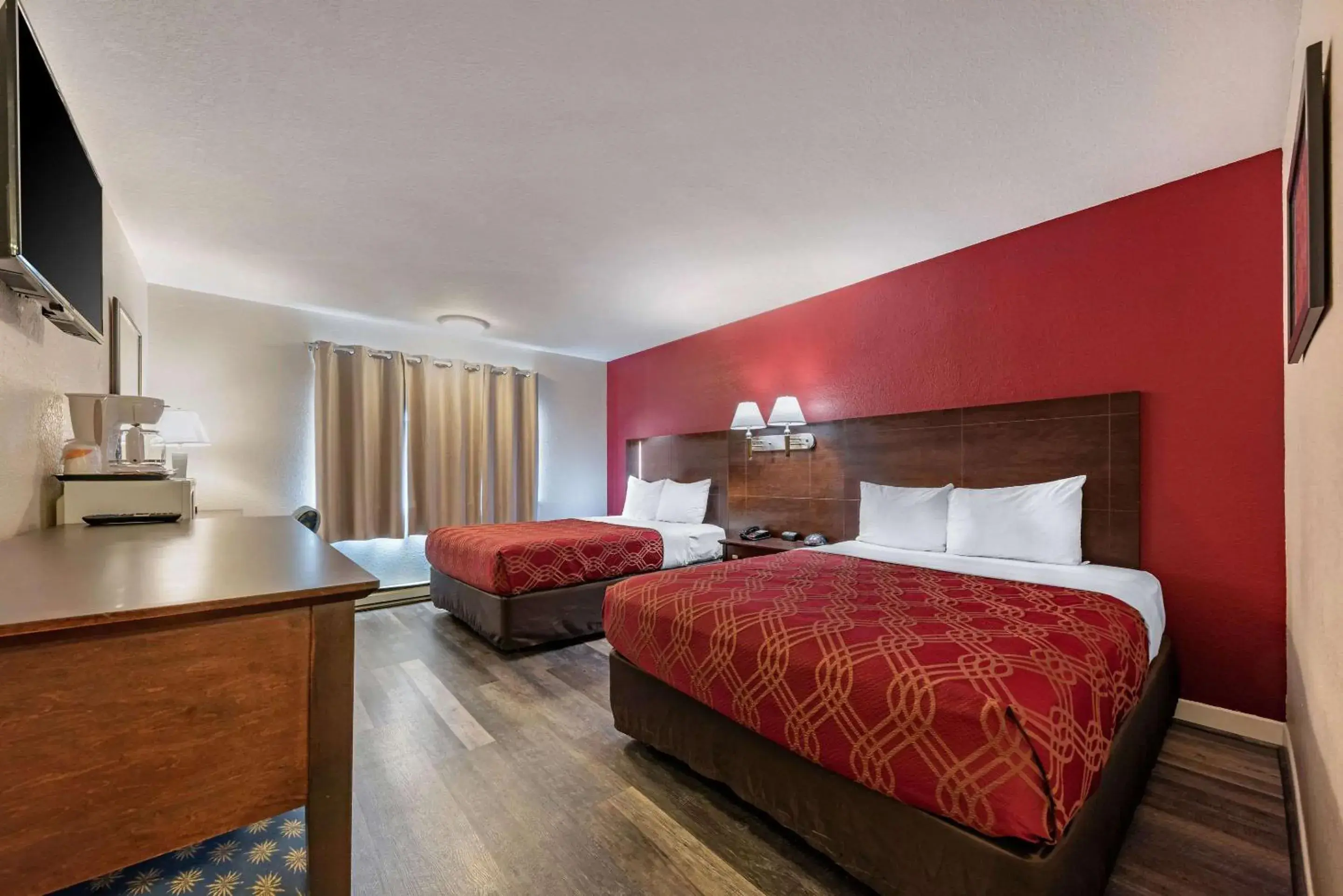 Queen Room with Two Queen Beds - Non-Smoking in Bay Breeze Inn Queen Room with Two Queen Beds - Non-Smoking in Bay Breeze Inn