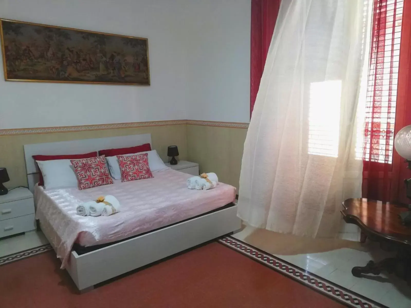 Bed in B&B Orchidea Bed in B&B Orchidea