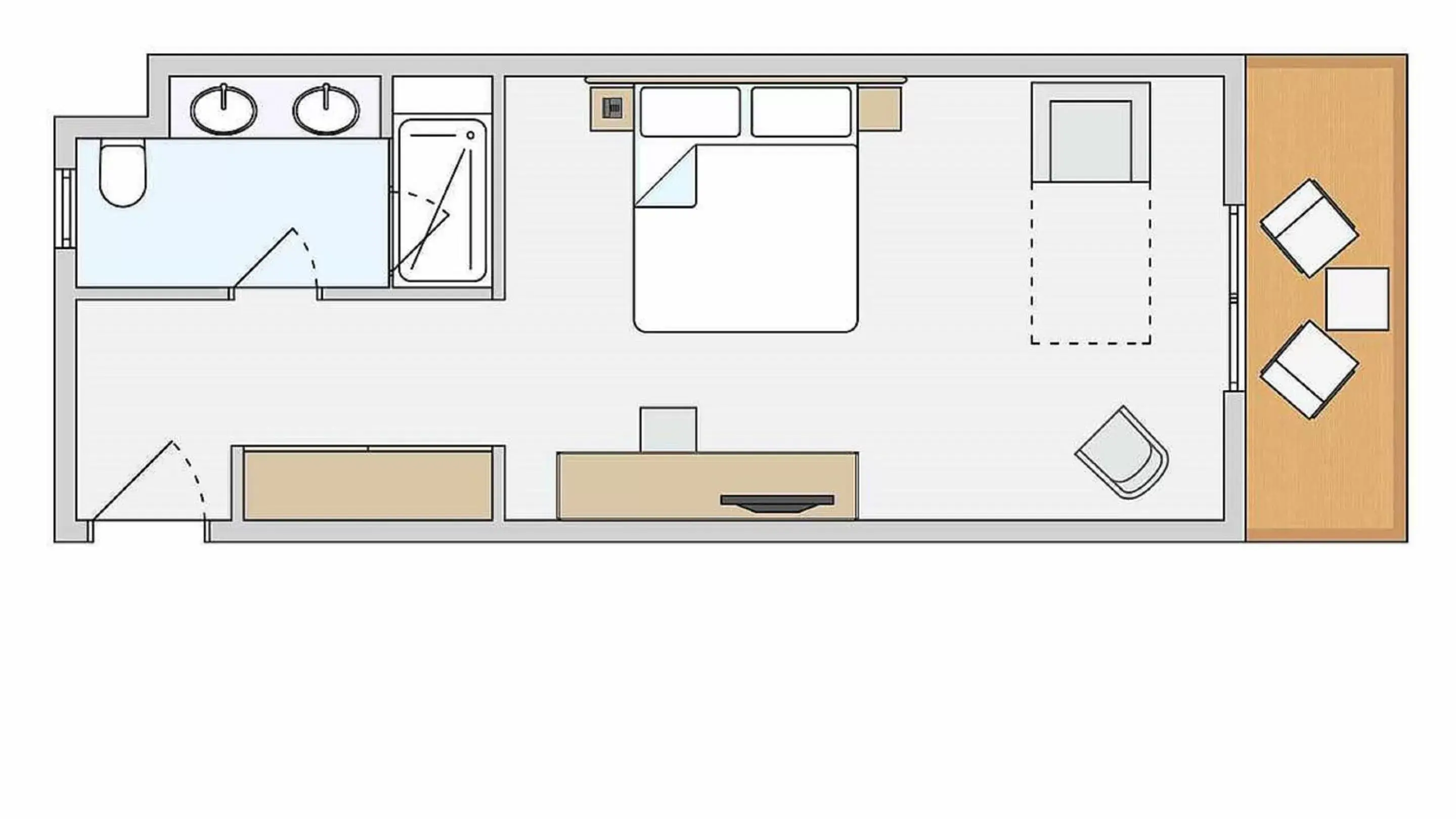Standard Single Room with Sea View - single occupancy in ROBINSON DJERBA BAHIYA - All Inclusive Standard Single Room with Sea View - single occupancy in ROBINSON DJERBA BAHIYA - All Inclusive