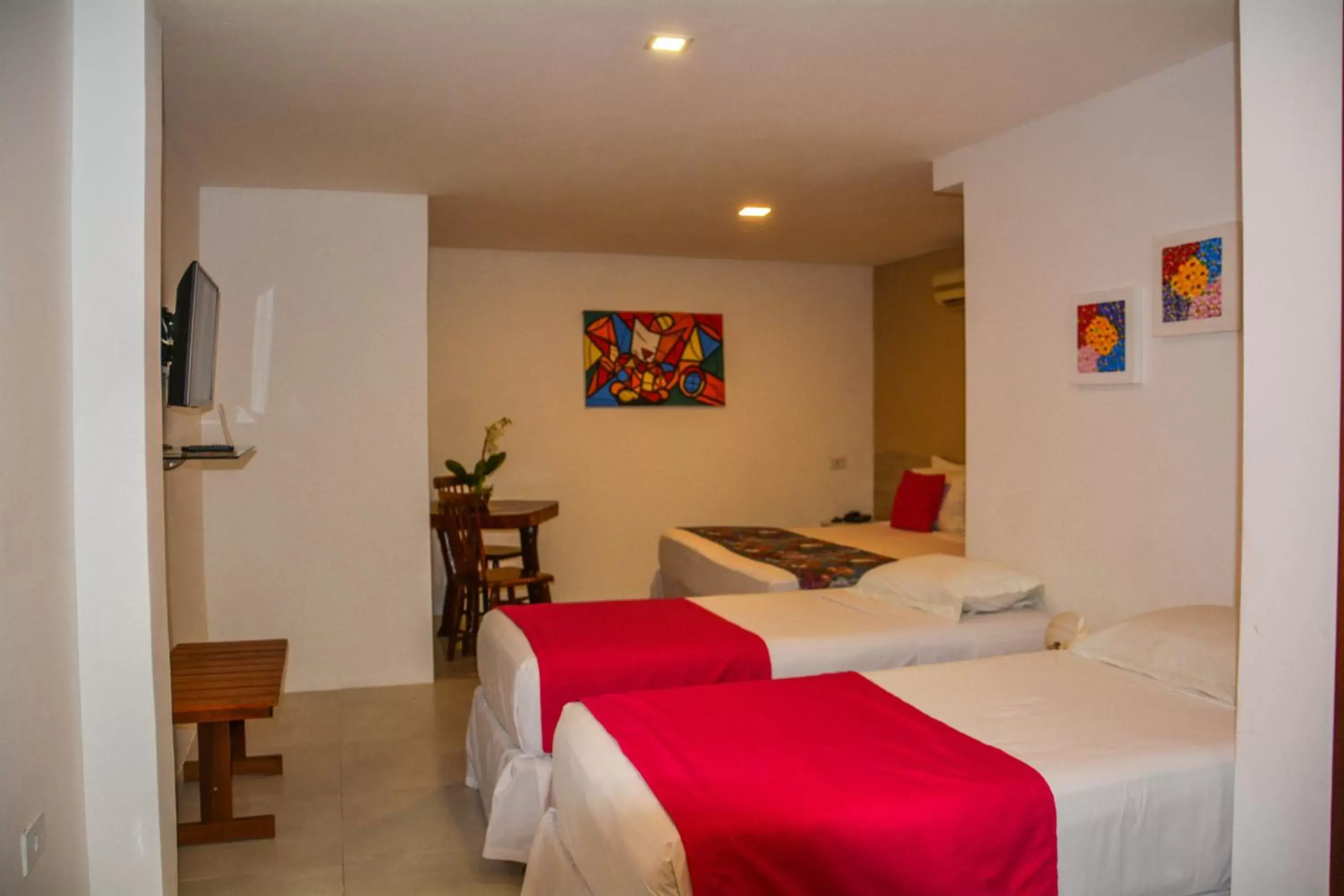 Quadruple Room - Disability Access in Pousada Encontro das Águas Quadruple Room - Disability Access in Pousada Encontro das Águas