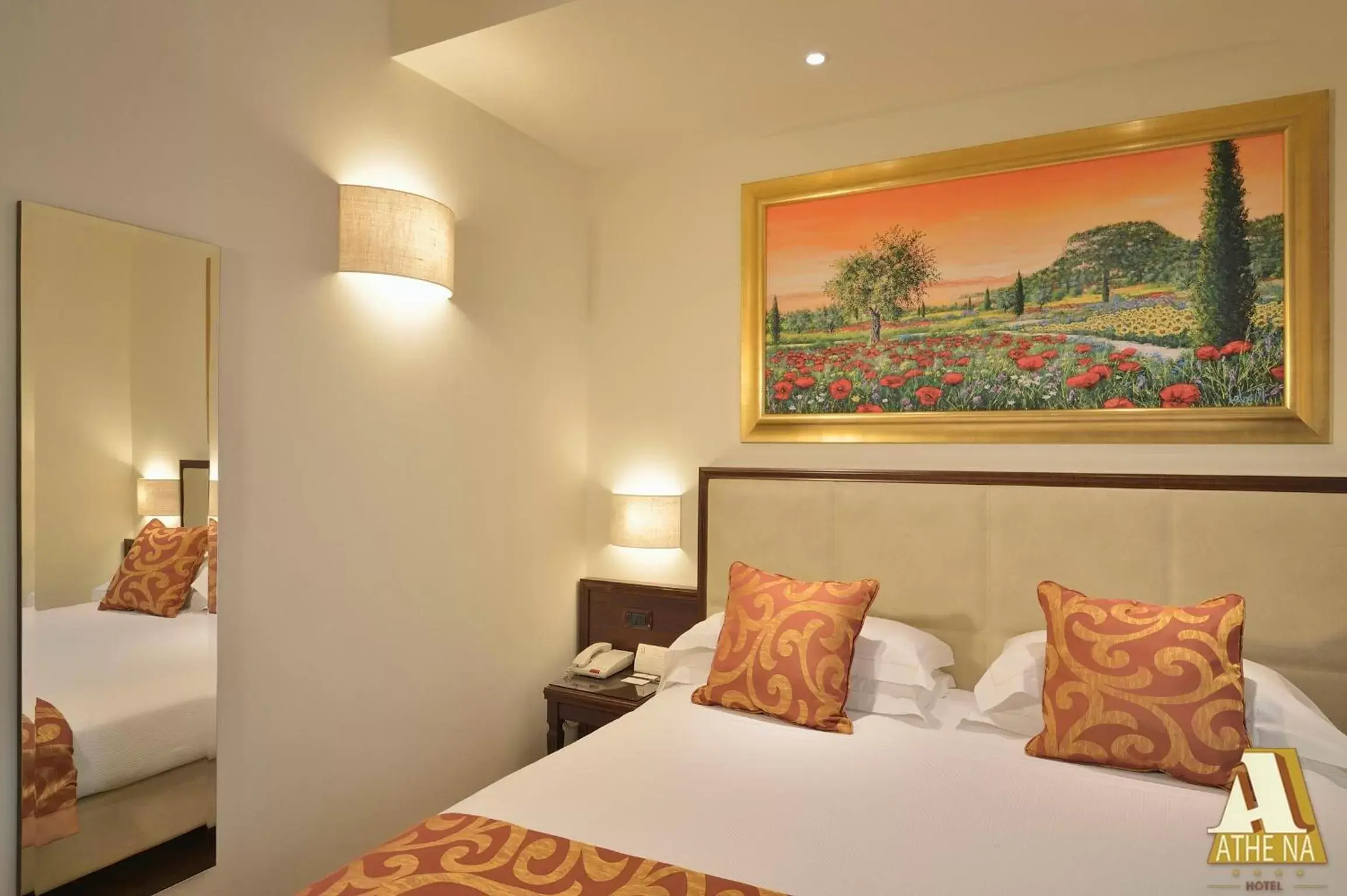 Classic Double or Twin Room in Hotel Athena Classic Double or Twin Room in Hotel Athena