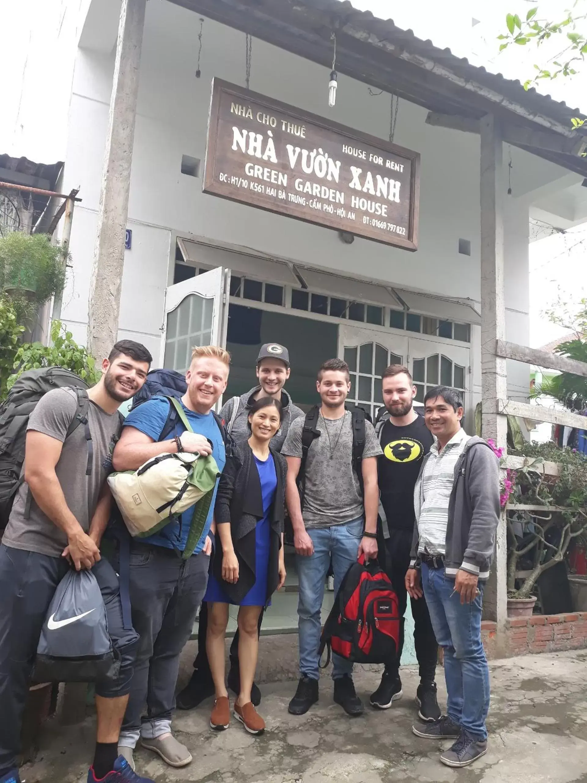 Green garden house Green garden house