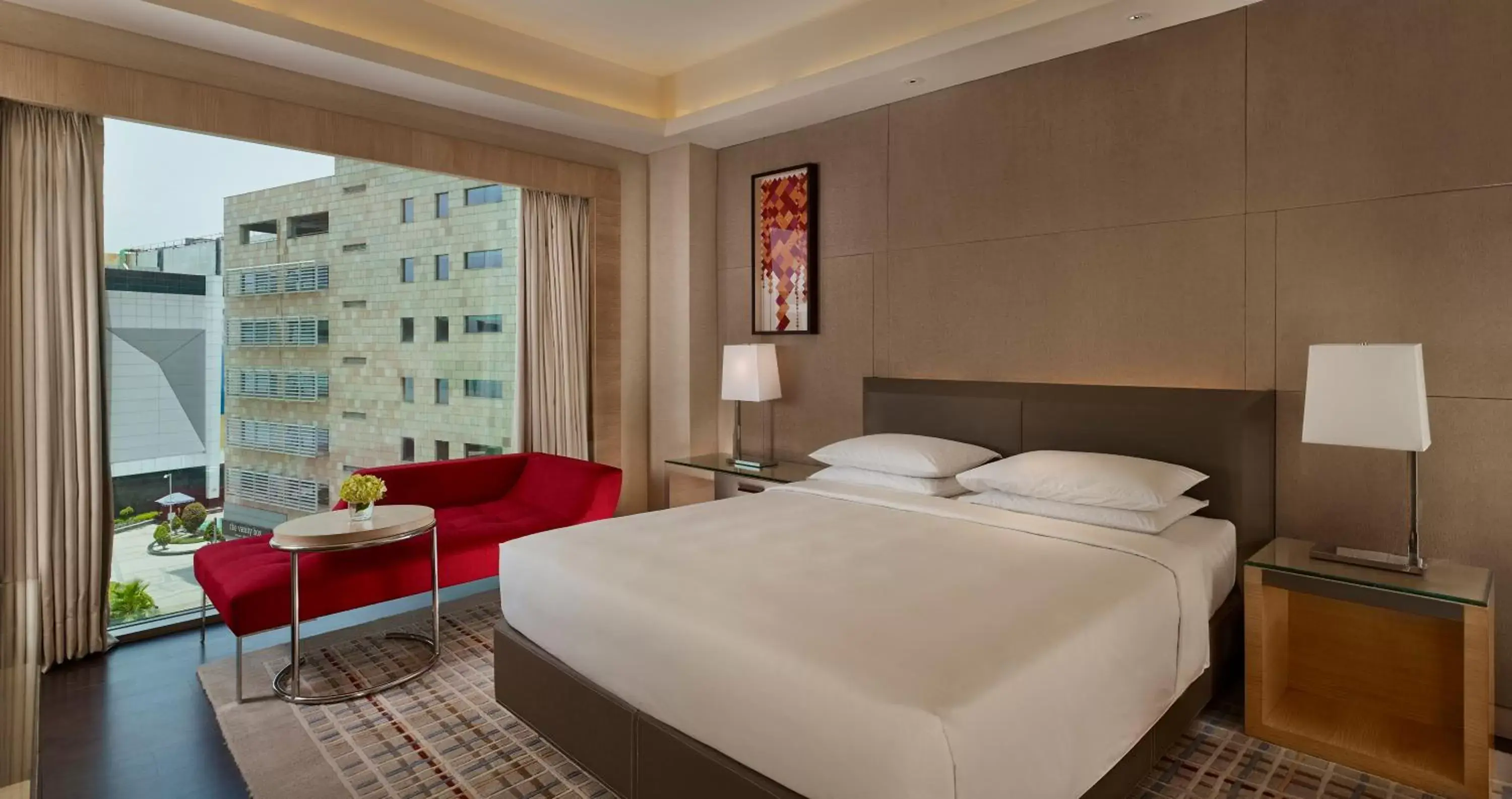 Suite (Complimentary Cocktail Hours - 6 PM to 8 PM, Acess to Club Lounge, Complimentary Buffet Breakfast & One way Airport transfers) in Hyatt Regency Chandigarh Suite (Complimentary Cocktail Hours - 6 PM to 8 PM, Acess to Club Lounge, Complimentary Buffet Breakfast & One way Airport transfers) in Hyatt Regency Chandigarh