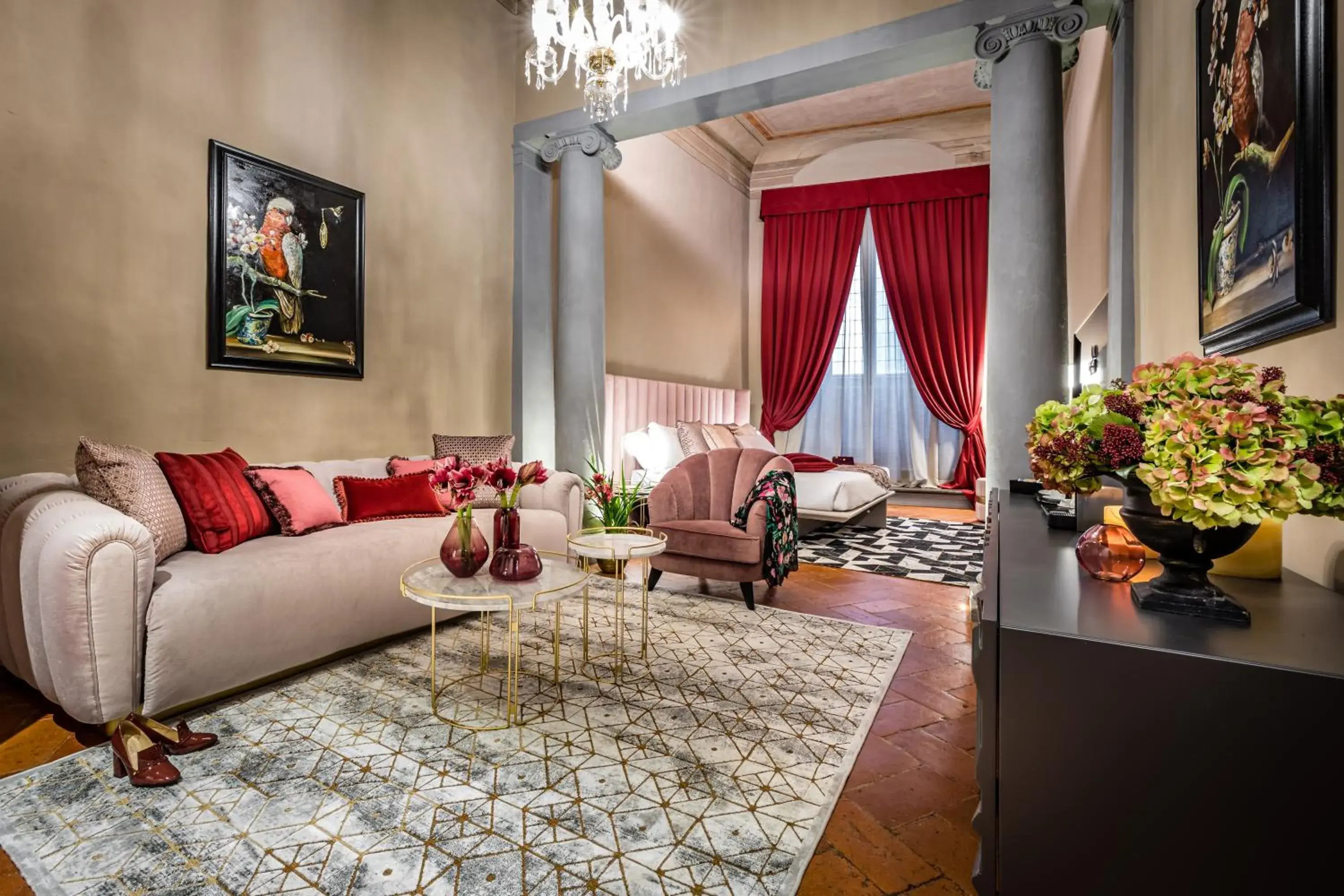 King Suite in Palazzo Bianca Cappello Residenza d'Epoca King Suite in Palazzo Bianca Cappello Residenza d'Epoca