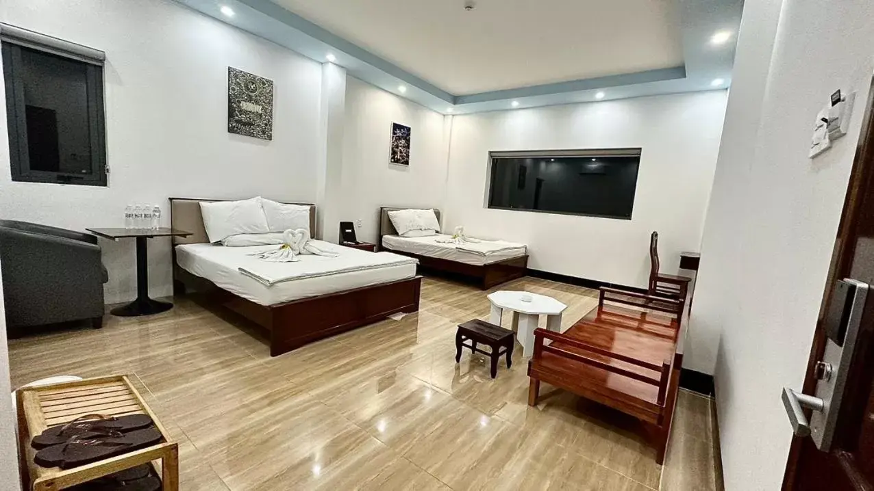 Deluxe Double or Twin Room in Khách sạn Anh Tuấn Deluxe Double or Twin Room in Khách sạn Anh Tuấn