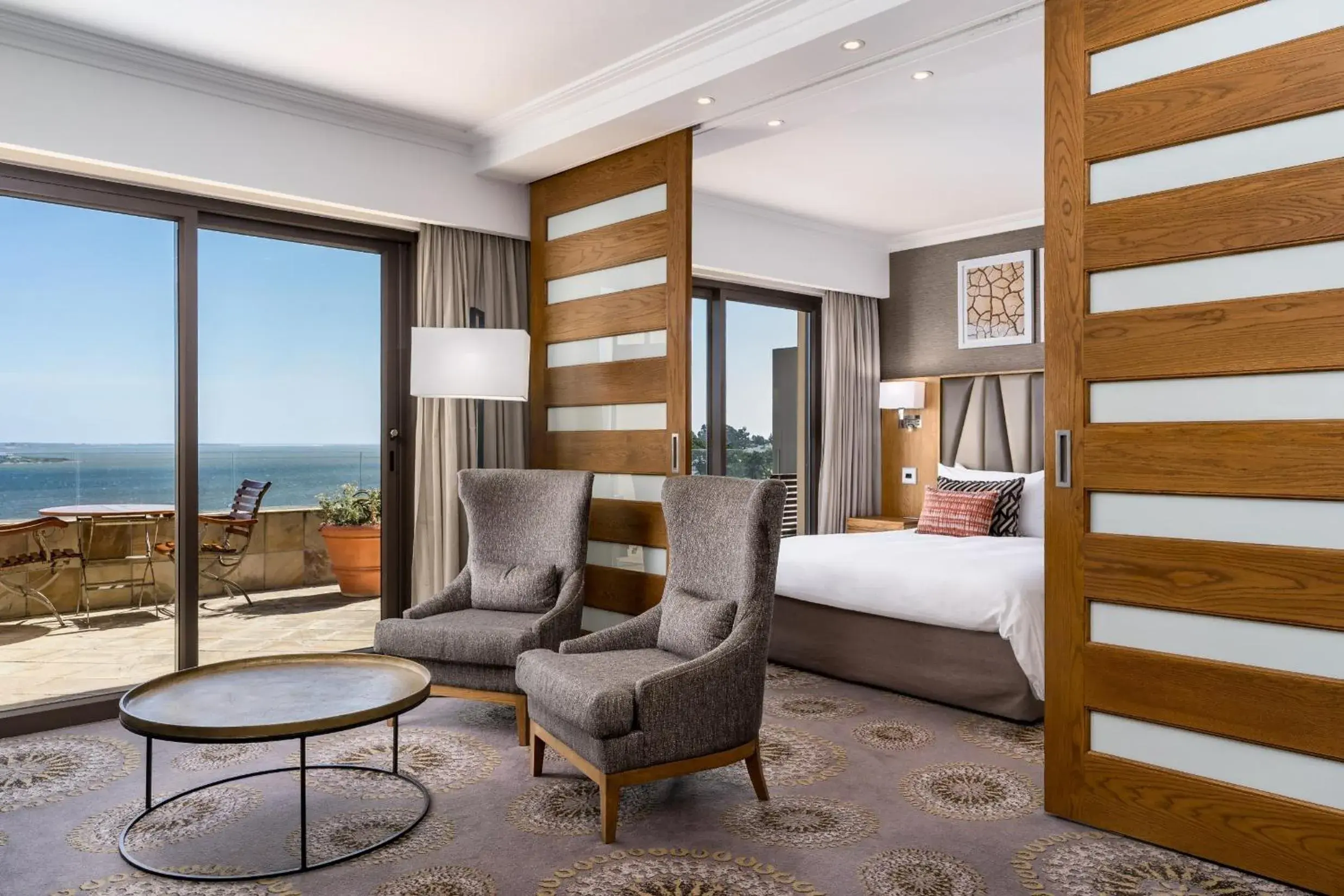 Deluxe King Suite with Lagoon View in Arabella Hotel, Golf and Spa Deluxe King Suite with Lagoon View in Arabella Hotel, Golf and Spa