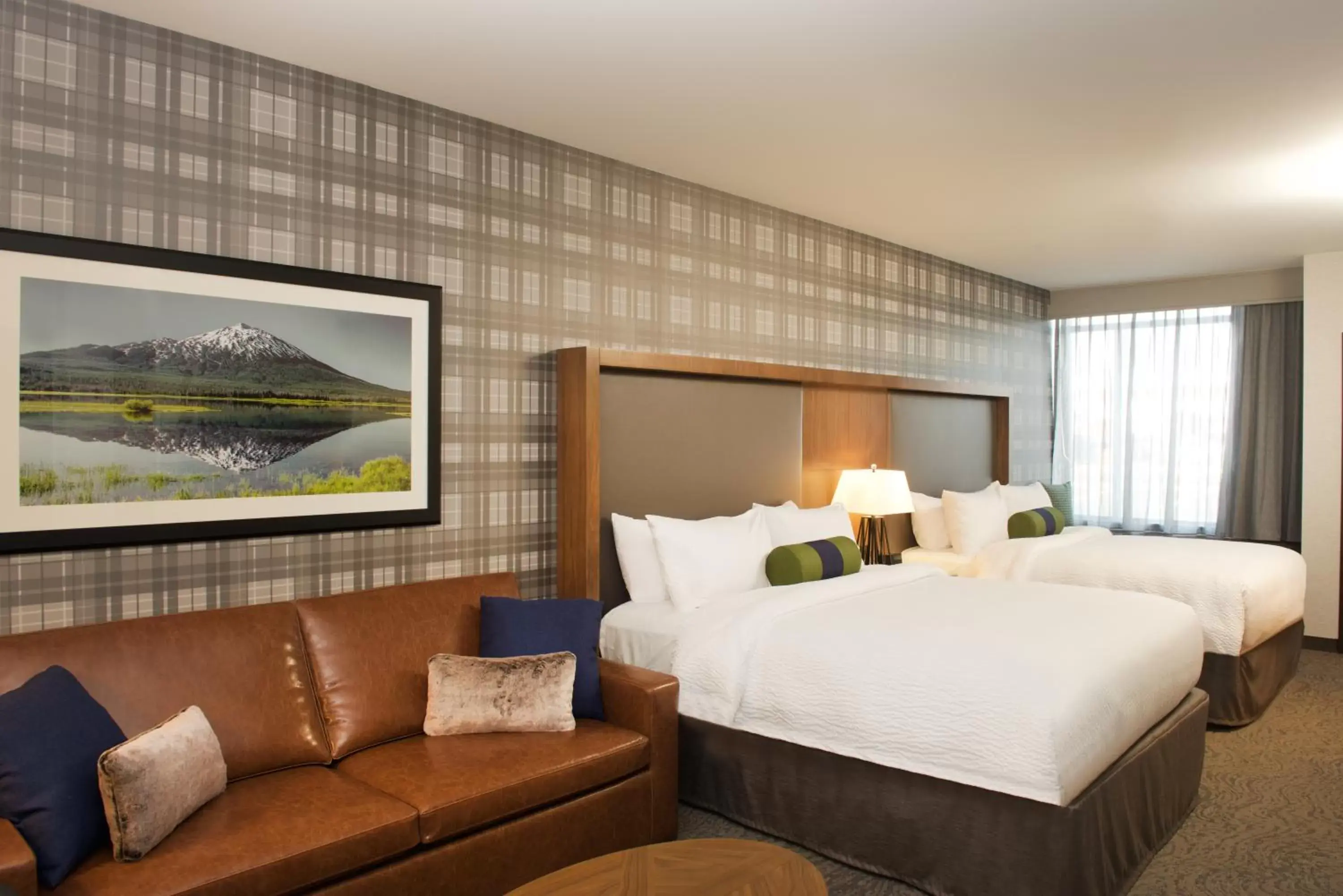 Suite with Two Queen Beds and Sofa Bed - Hearing Accessible in SpringHill Suites by Marriott Bend Suite with Two Queen Beds and Sofa Bed - Hearing Accessible in SpringHill Suites by Marriott Bend