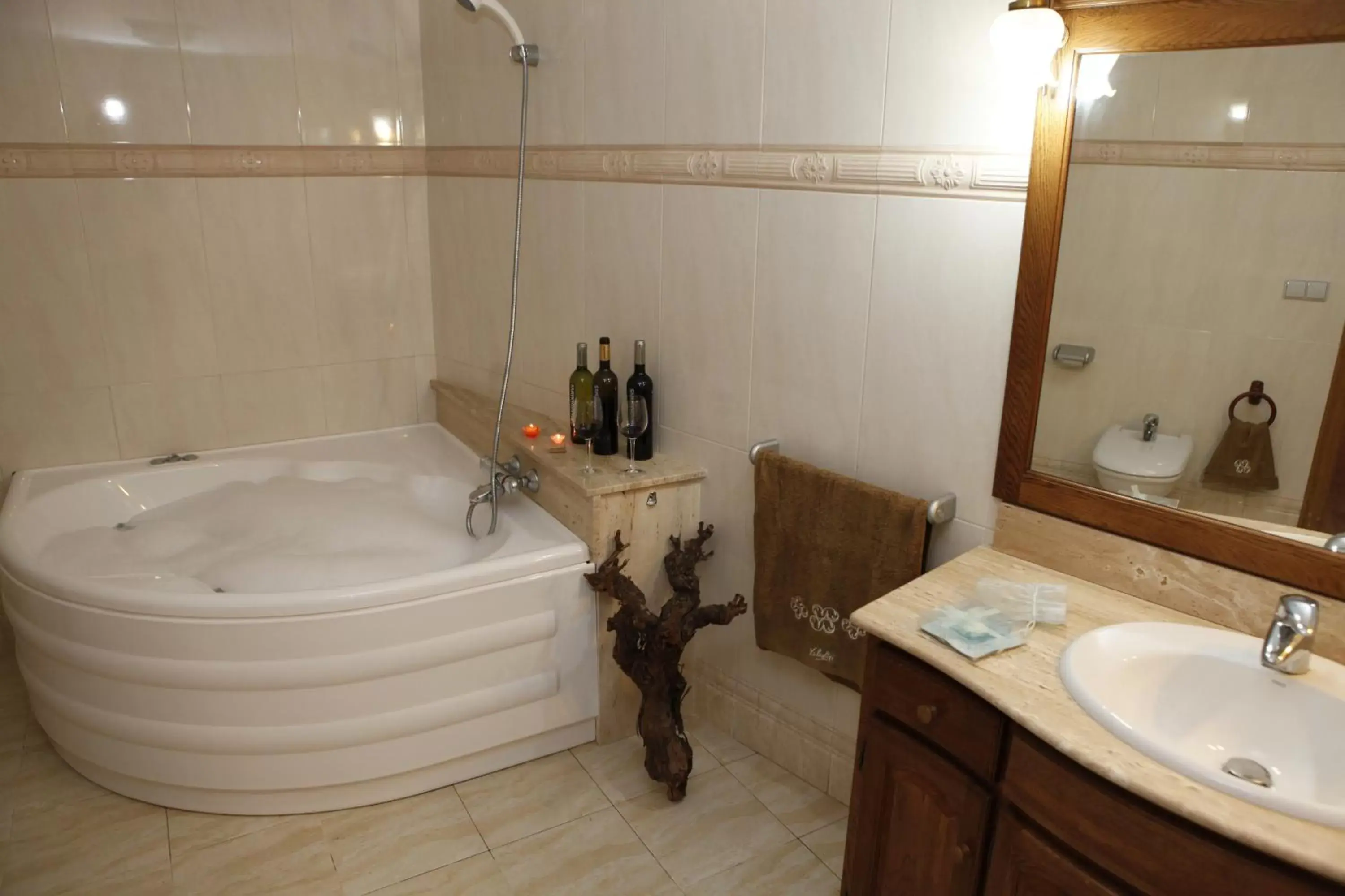 Deluxe Double Room in Casa Rural Magnanimvs Deluxe Double Room in Casa Rural Magnanimvs