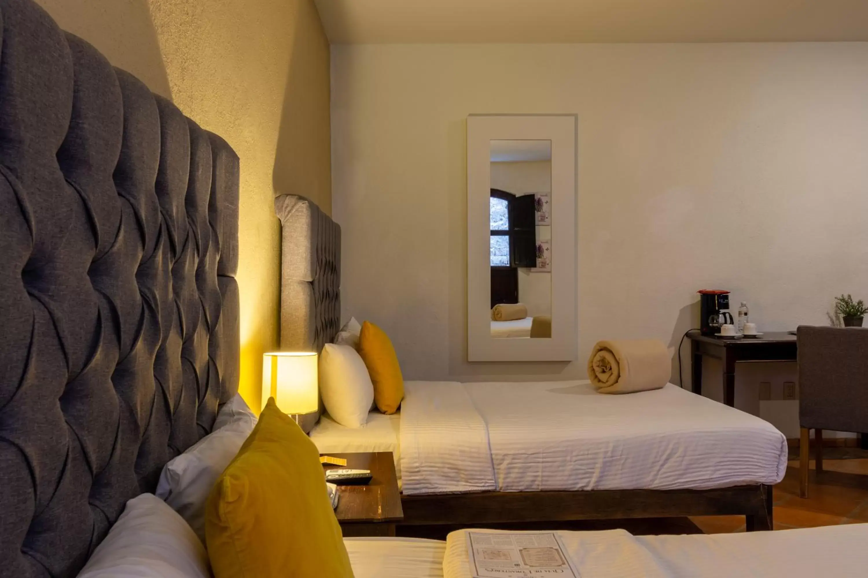 Double Room with Two Double Beds in Hotel Hacienda San Cristóbal Double Room with Two Double Beds in Hotel Hacienda San Cristóbal