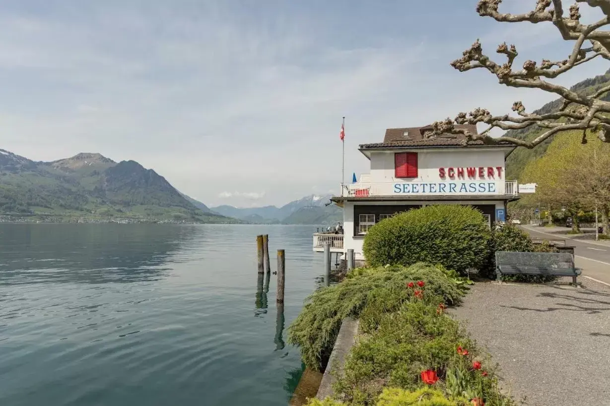 Property building in Seehotel Schwert Property building in Seehotel Schwert