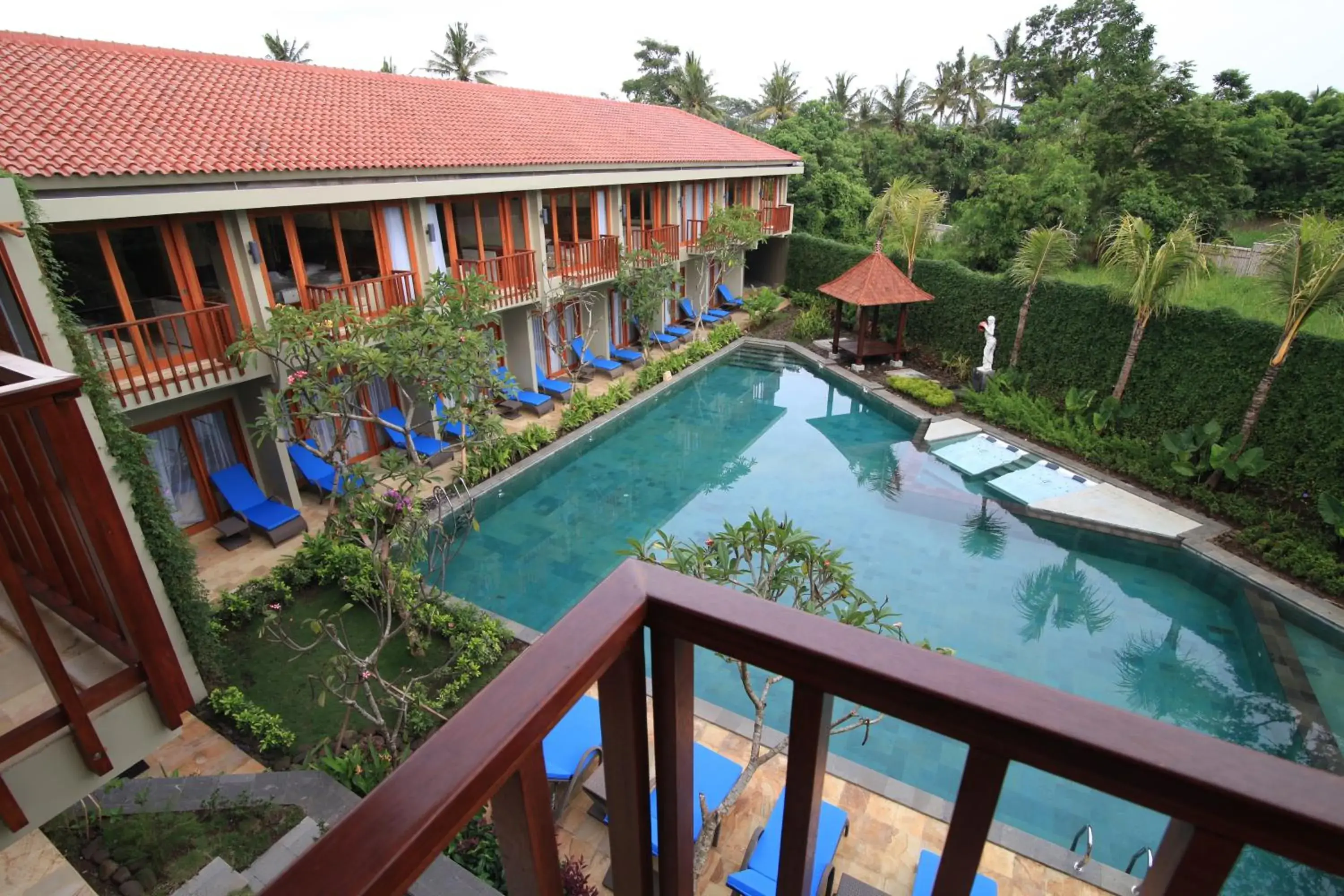 King Room with Pool View in Ubud Wana Resort King Room with Pool View in Ubud Wana Resort