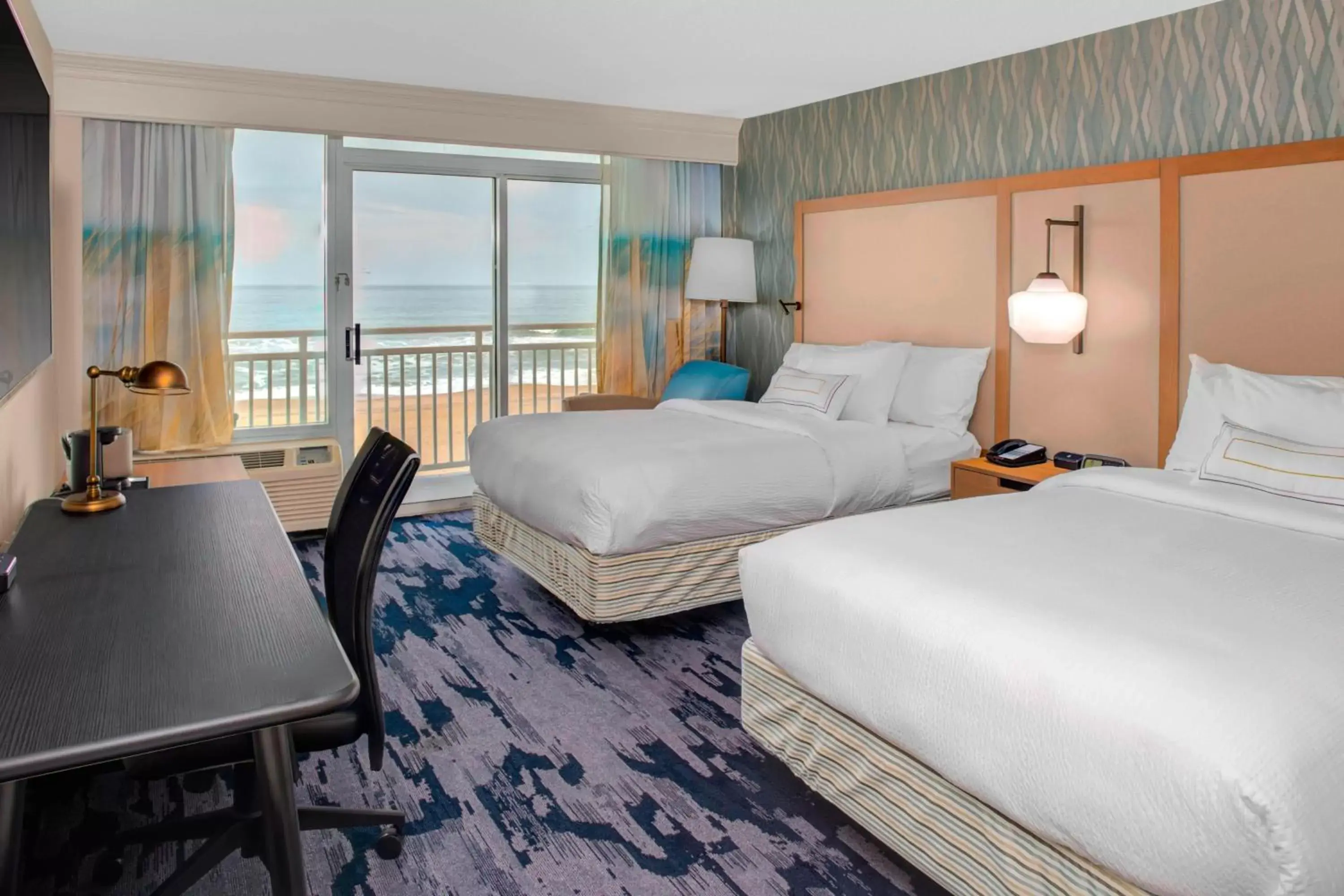 Double Room with Two Double Beds in Fairfield Inn & Suites by Marriott Virginia Beach Oceanfront Double Room with Two Double Beds in Fairfield Inn & Suites by Marriott Virginia Beach Oceanfront