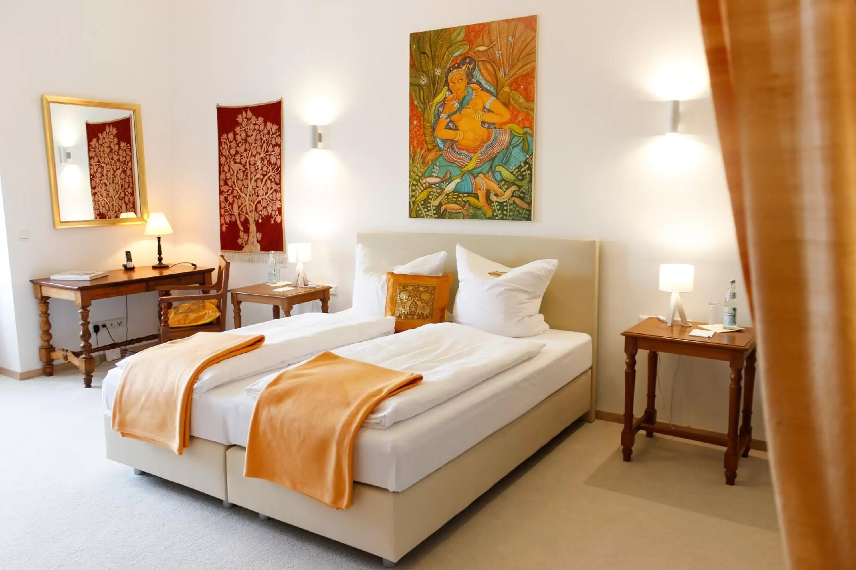 Deluxe Double Room - single occupancy in BioHotel Schloss Kirchberg Deluxe Double Room - single occupancy in BioHotel Schloss Kirchberg