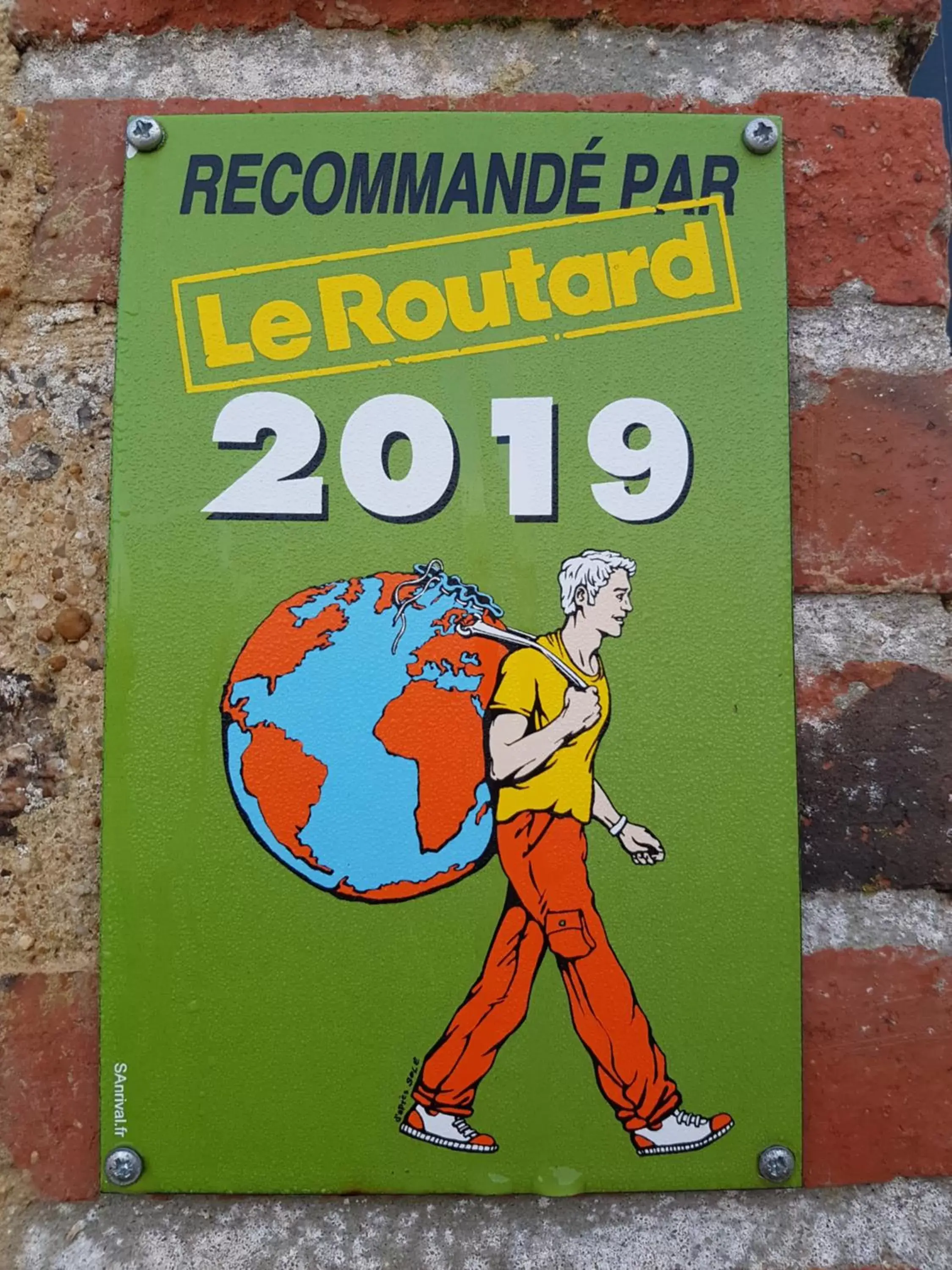 Certificate/Award in B&B Domaine de La Corbe Certificate/Award in B&B Domaine de La Corbe