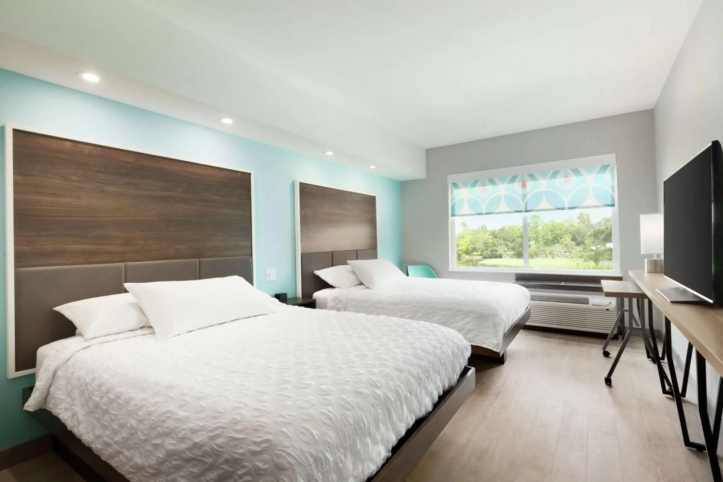 Queen Room with Two Queen Beds in Tru By Hilton Lake Charles Queen Room with Two Queen Beds in Tru By Hilton Lake Charles