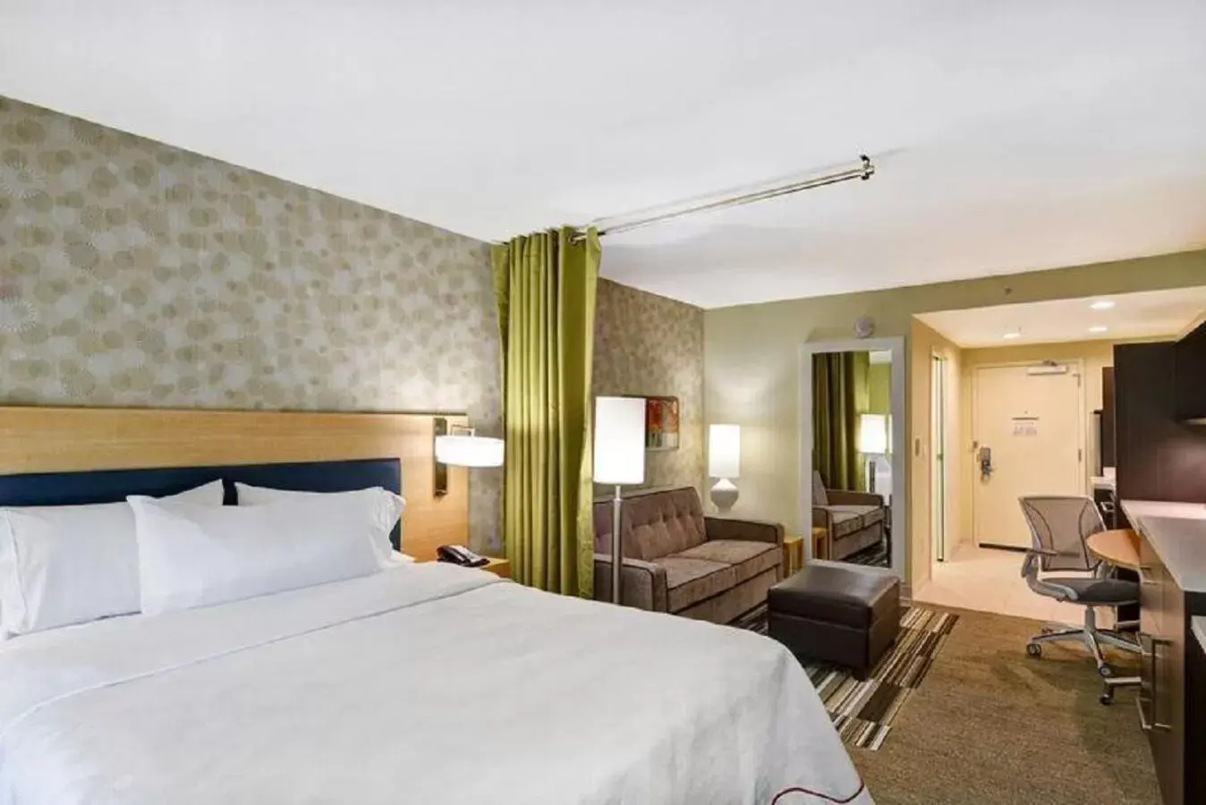 King Suite - Mobilty/Hearing Accessible - Non-Smoking in Home2 Suites By Hilton Columbus/West, OH King Suite - Mobilty/Hearing Accessible - Non-Smoking in Home2 Suites By Hilton Columbus/West, OH