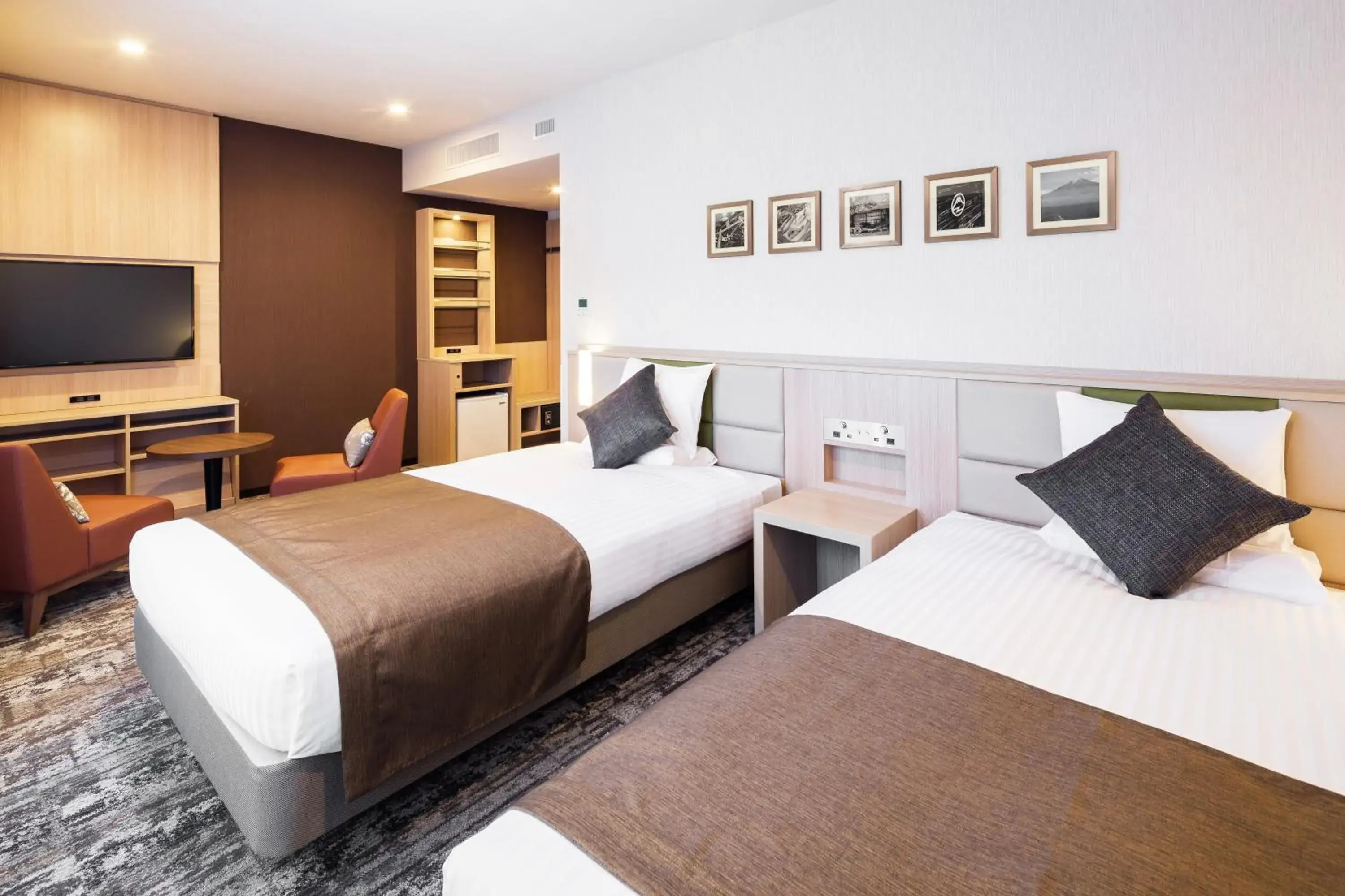 Twin Room - Disability Access - Ground floor in HOTEL MYSTAYS Fuji Onsen Resort Twin Room - Disability Access - Ground floor in HOTEL MYSTAYS Fuji Onsen Resort