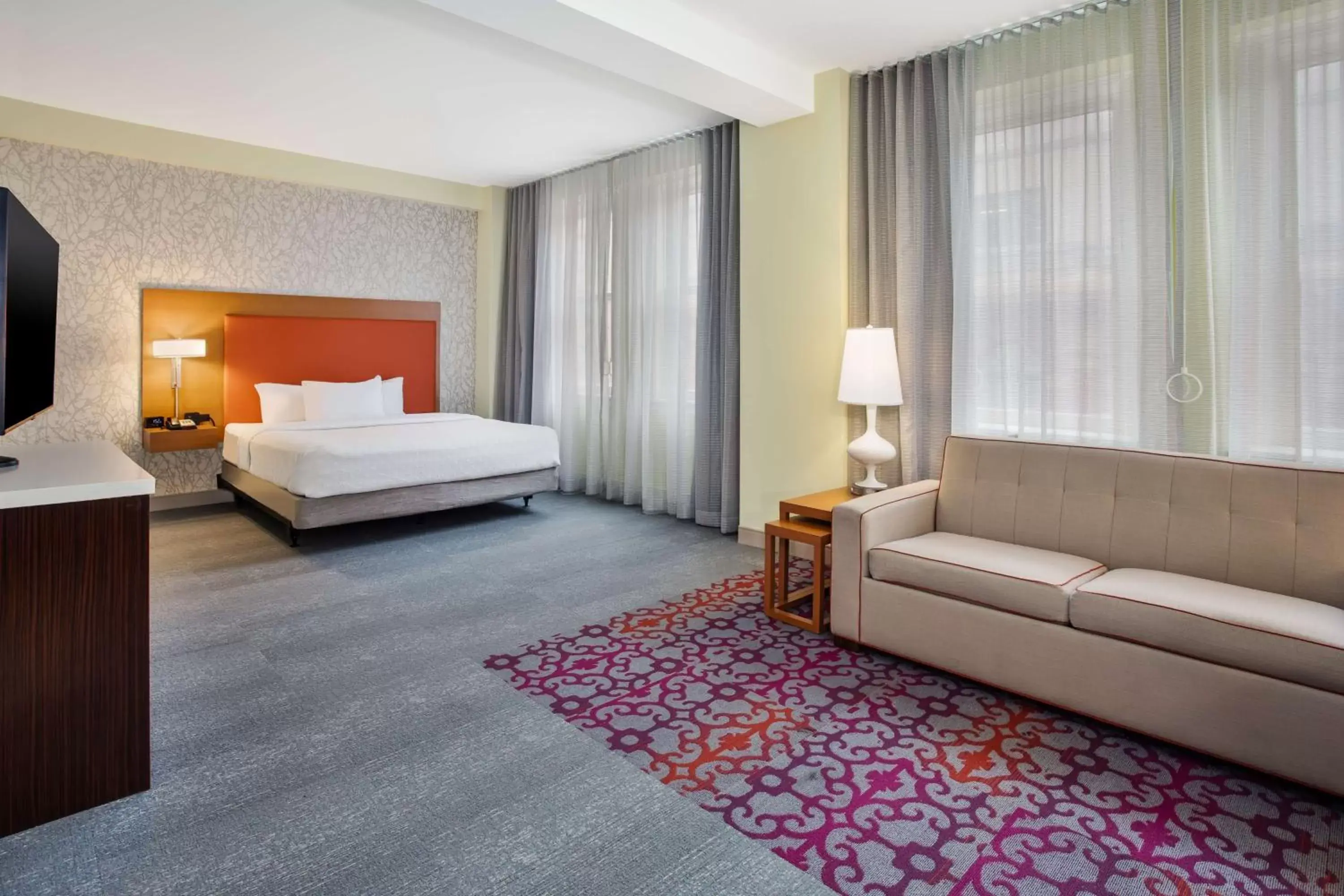 King Studio with Roll-In Shower - Disability Access/Non-Smoking in Home2 Suites by Hilton San Antonio Downtown - Riverwalk, TX King Studio with Roll-In Shower - Disability Access/Non-Smoking in Home2 Suites by Hilton San Antonio Downtown - Riverwalk, TX