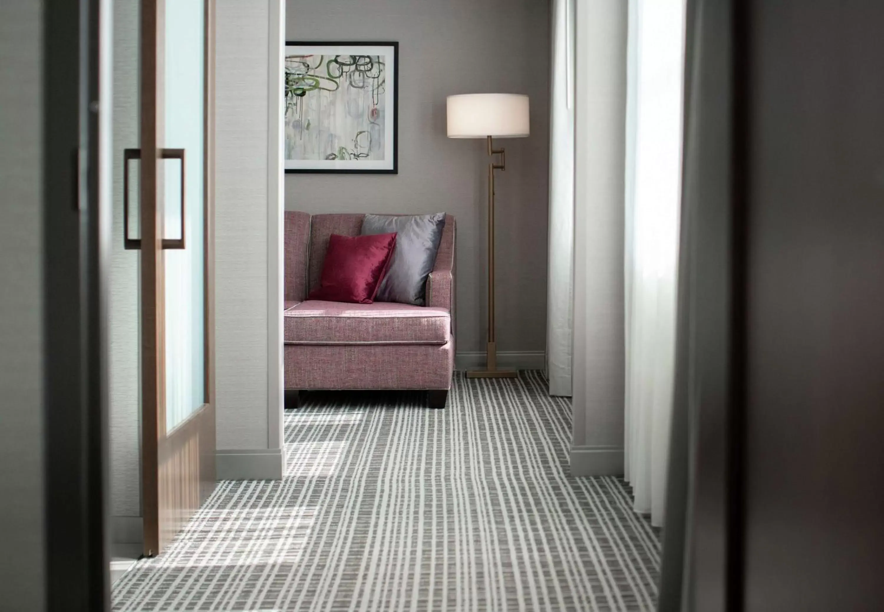 One-Bedroom King Suite in The Axis Moline Hotel, Tapestry Collection By Hilton One-Bedroom King Suite in The Axis Moline Hotel, Tapestry Collection By Hilton