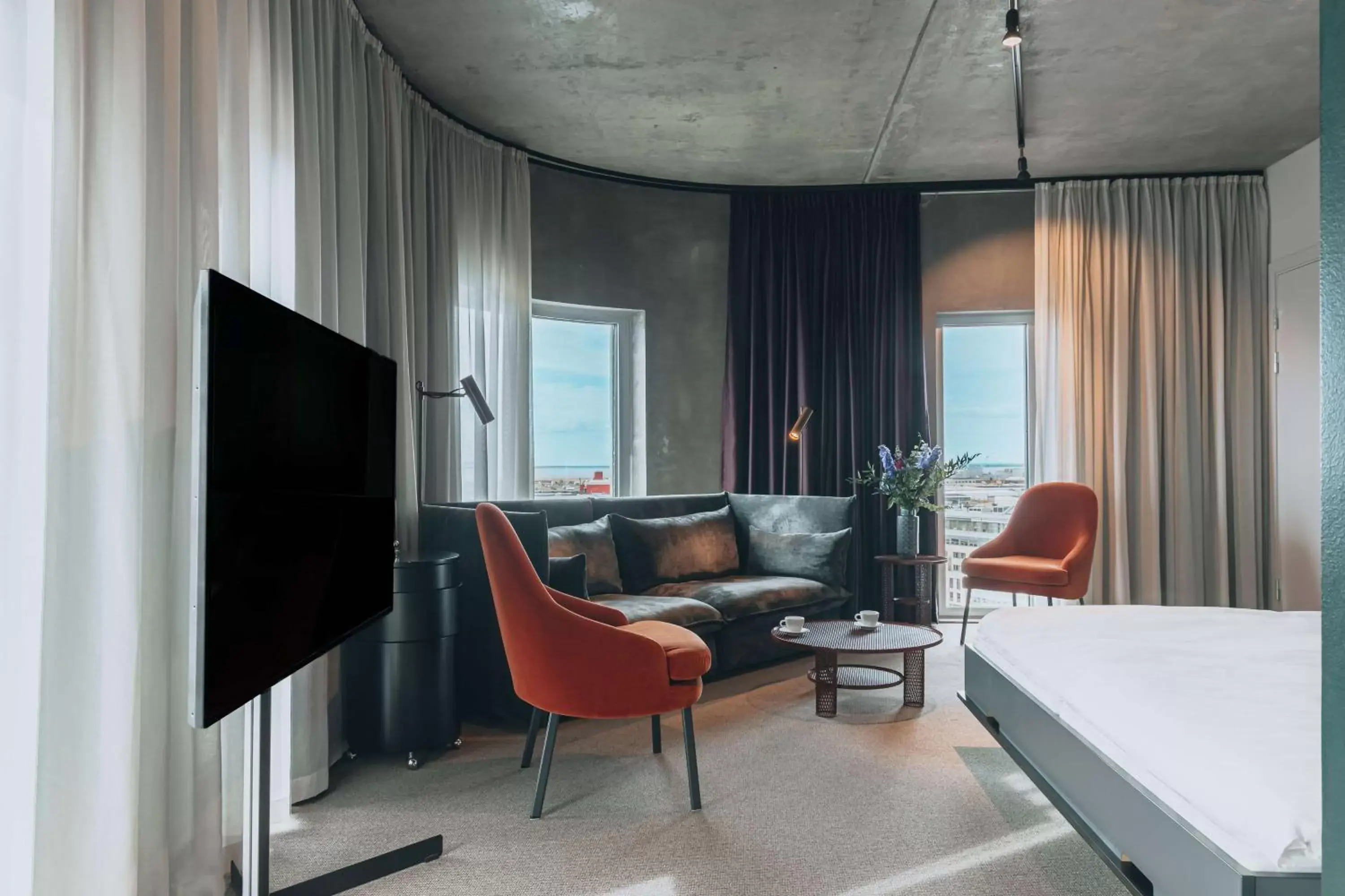 Junior King Suite with Ocean View in Story Hotel Studio Malmo, part of JdV by Hyatt Junior King Suite with Ocean View in Story Hotel Studio Malmo, part of JdV by Hyatt