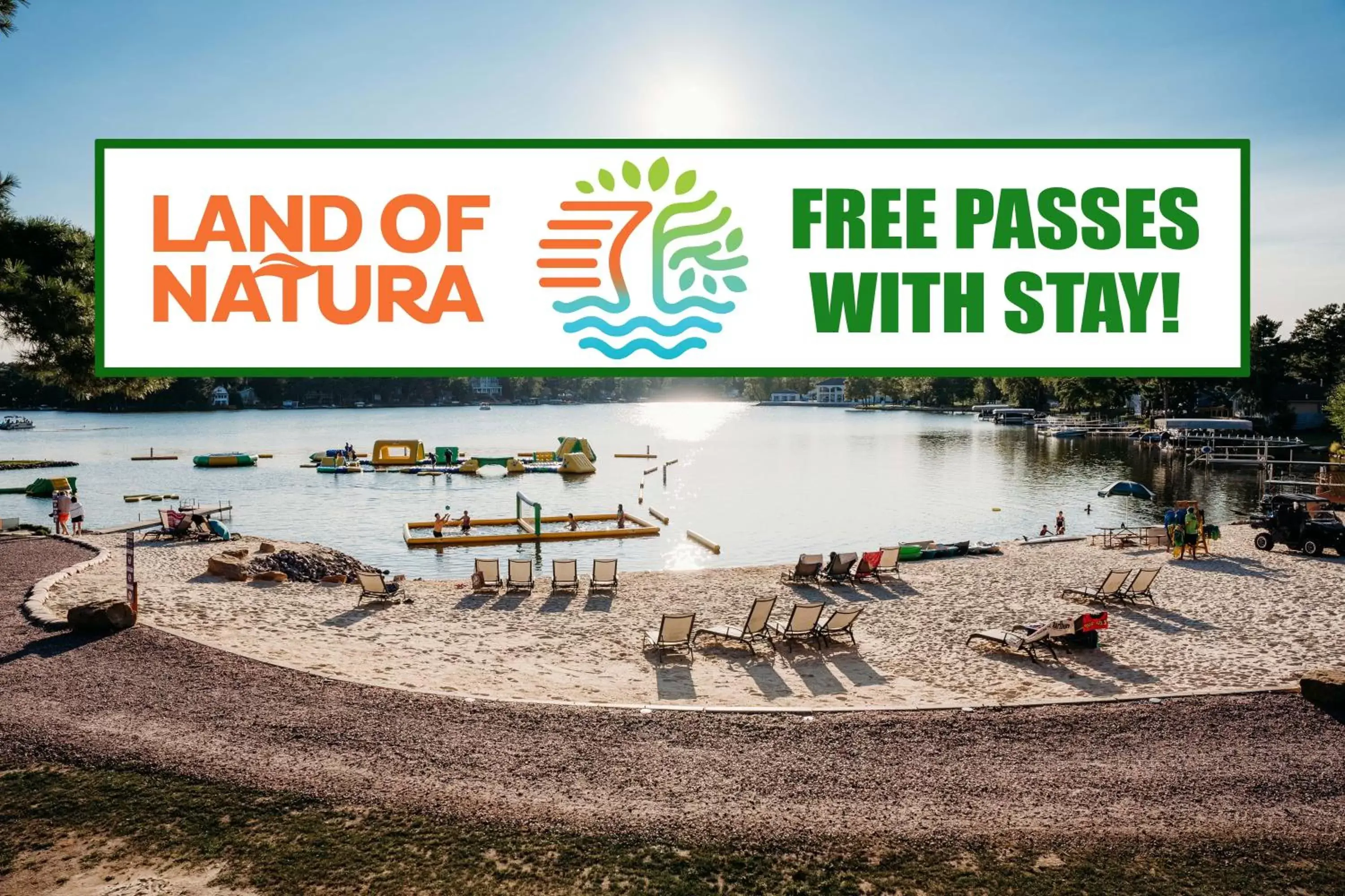 Aqua park in Aloha Beach Resort Aqua park in Aloha Beach Resort