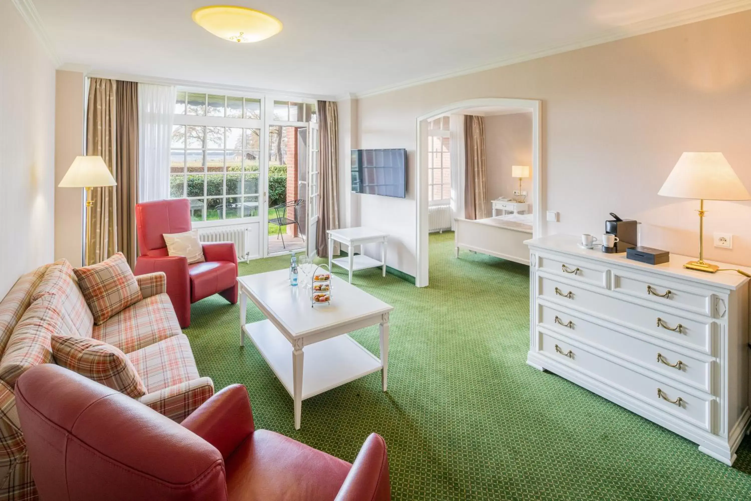 Junior Suite with Ocean View in the main house in Romantik Hotel Jagdhaus Eiden am See Junior Suite with Ocean View in the main house in Romantik Hotel Jagdhaus Eiden am See