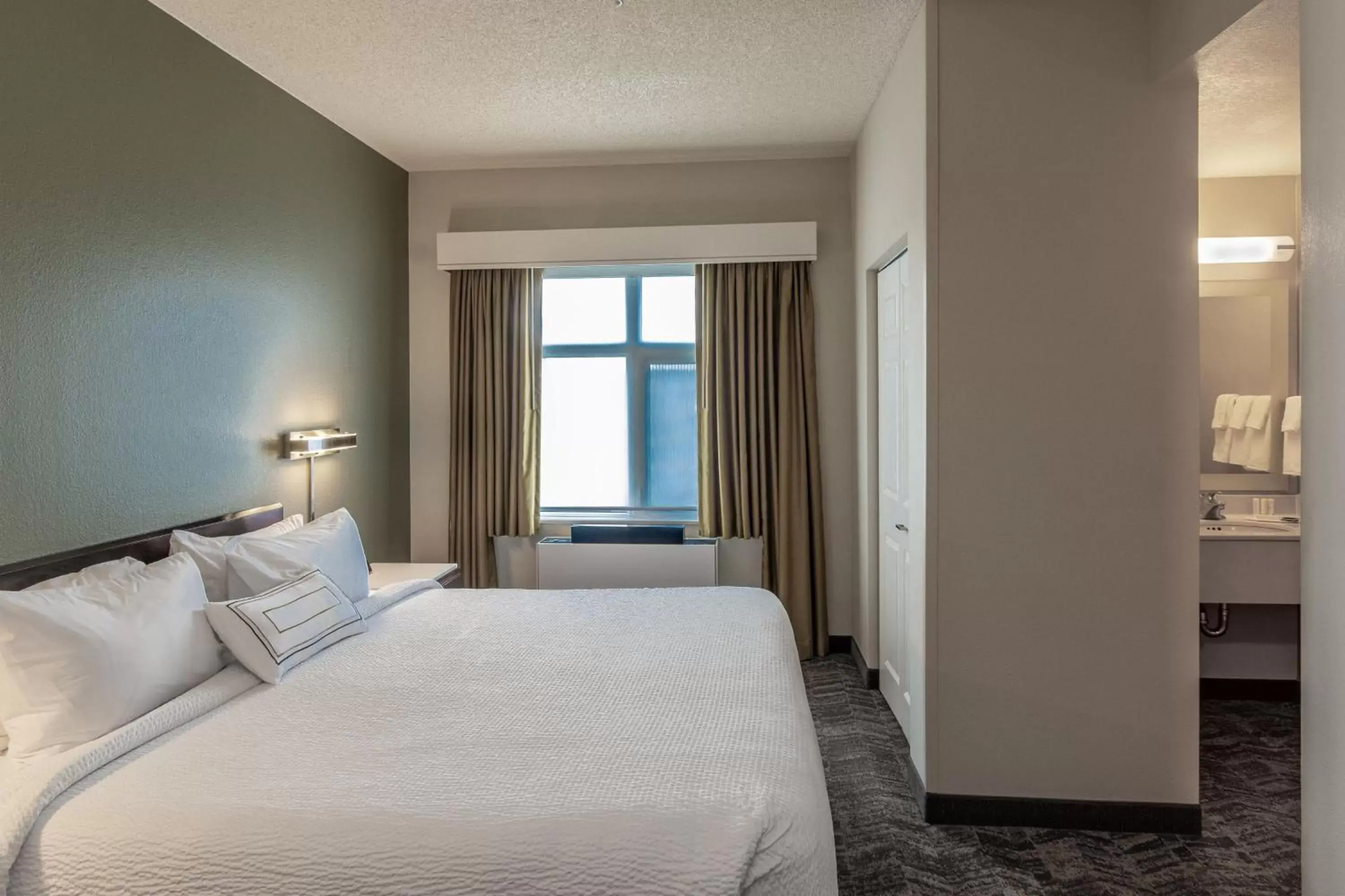 King Suite with Sofa Bed and Adapted Tub - Mobility Accessible in SpringHill Suites by Marriott Fairbanks King Suite with Sofa Bed and Adapted Tub - Mobility Accessible in SpringHill Suites by Marriott Fairbanks