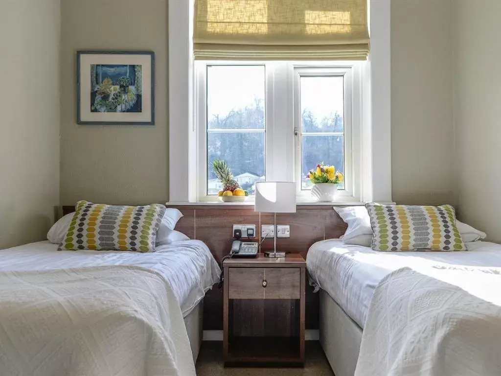 Twin Room with Private Bathroom in The Cliffe at Dinham Twin Room with Private Bathroom in The Cliffe at Dinham