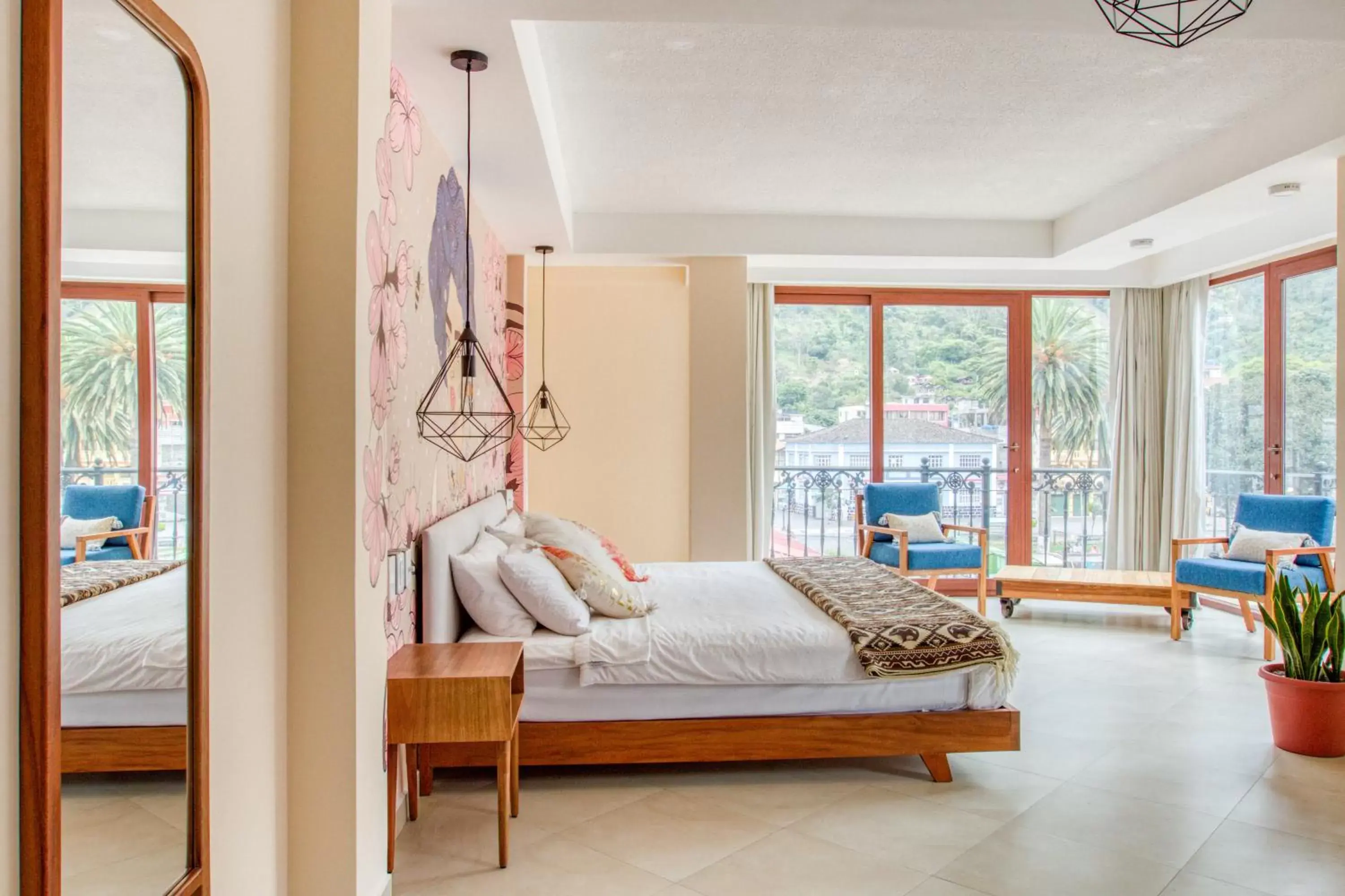 Bedroom in Selina Baños Bedroom in Selina Baños