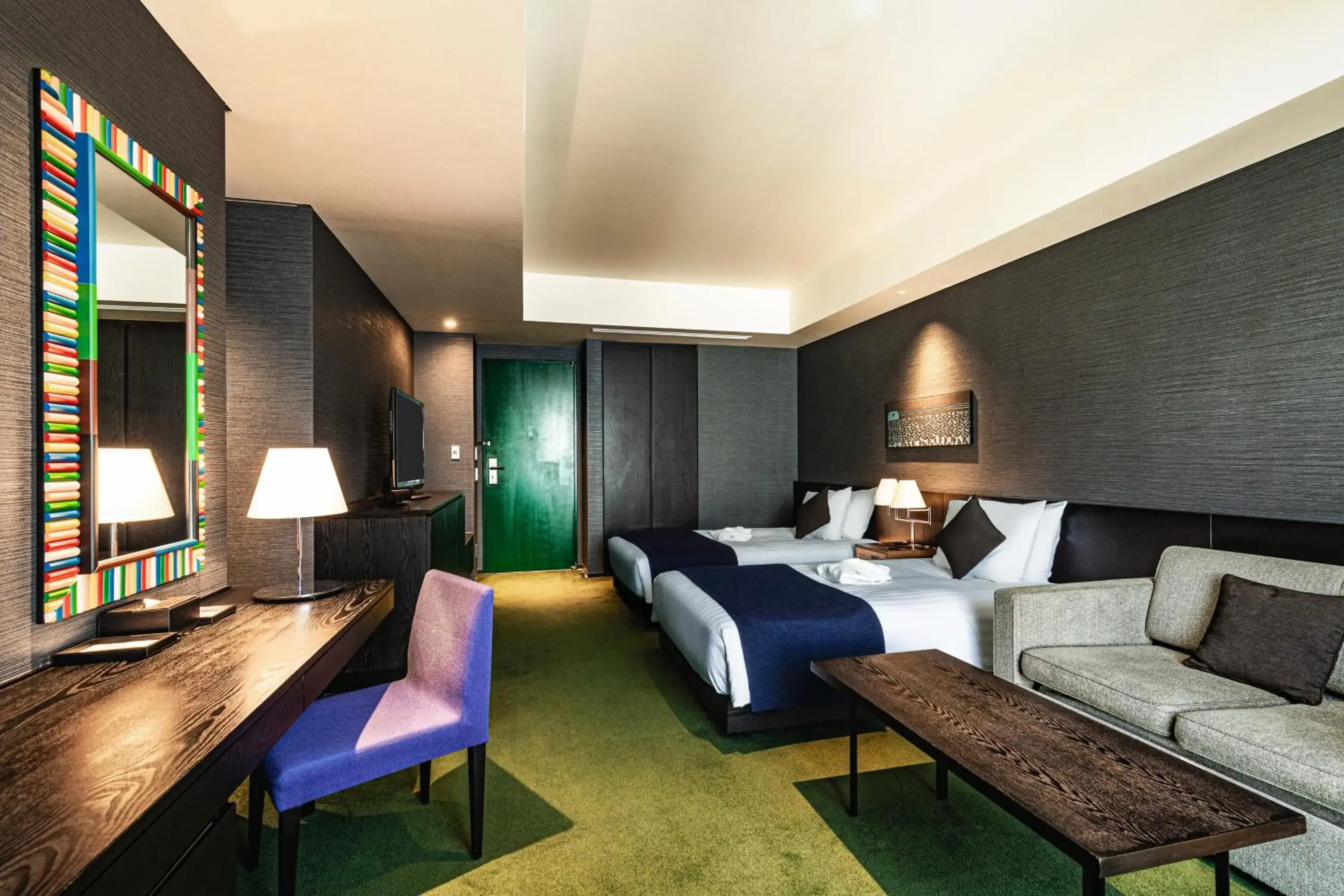 Deluxe Twin Room on High Floor - Smoking in The Gate Hotel Kaminarimon by Hulic Deluxe Twin Room on High Floor - Smoking in The Gate Hotel Kaminarimon by Hulic