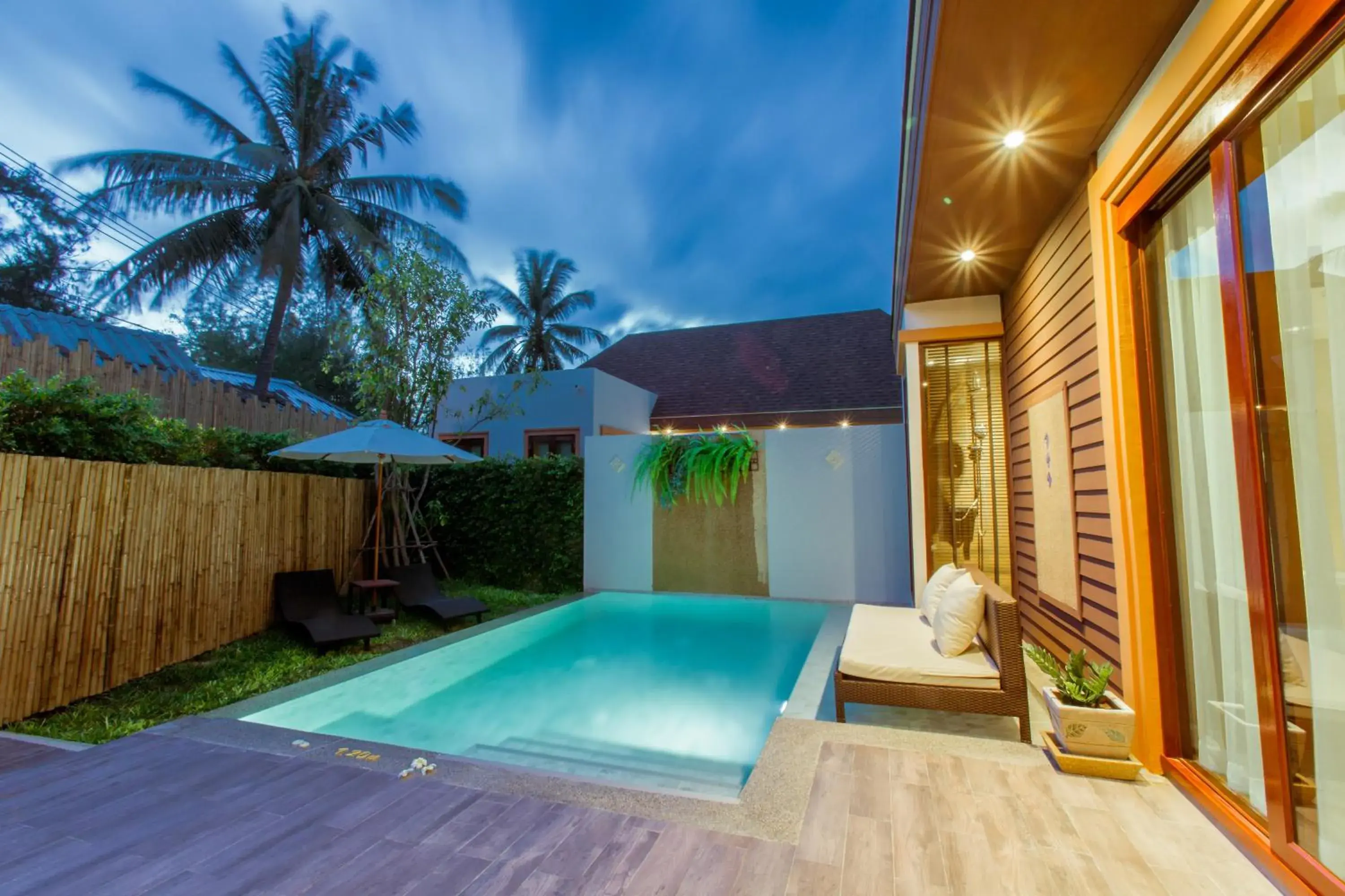 Villa with Private Pool in Triple Tree Beach Resort Villa with Private Pool in Triple Tree Beach Resort
