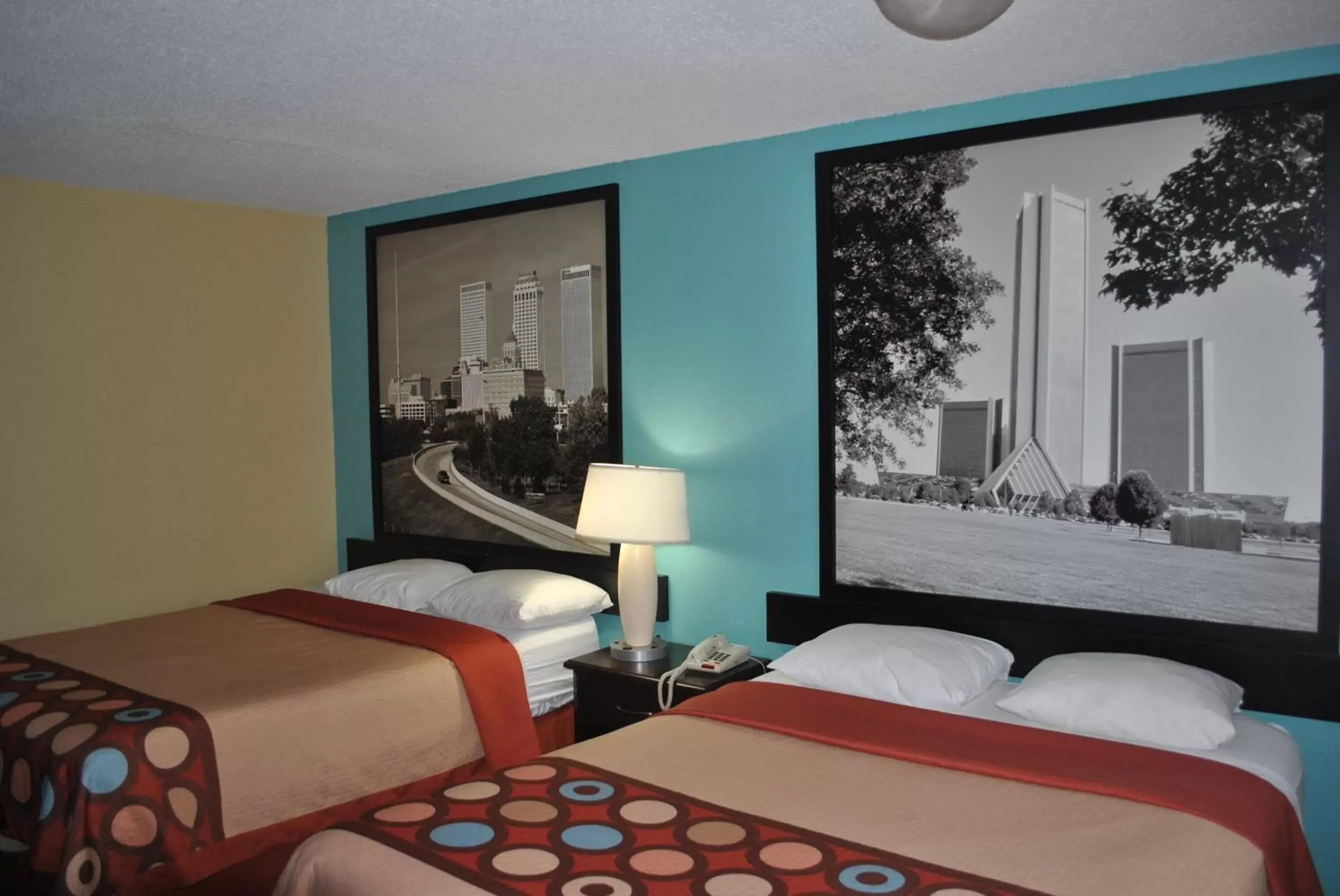 Queen Room with Two Queen Beds - Non-Smoking in Super 8 by Wyndham Tulsa - Route 66 Queen Room with Two Queen Beds - Non-Smoking in Super 8 by Wyndham Tulsa - Route 66